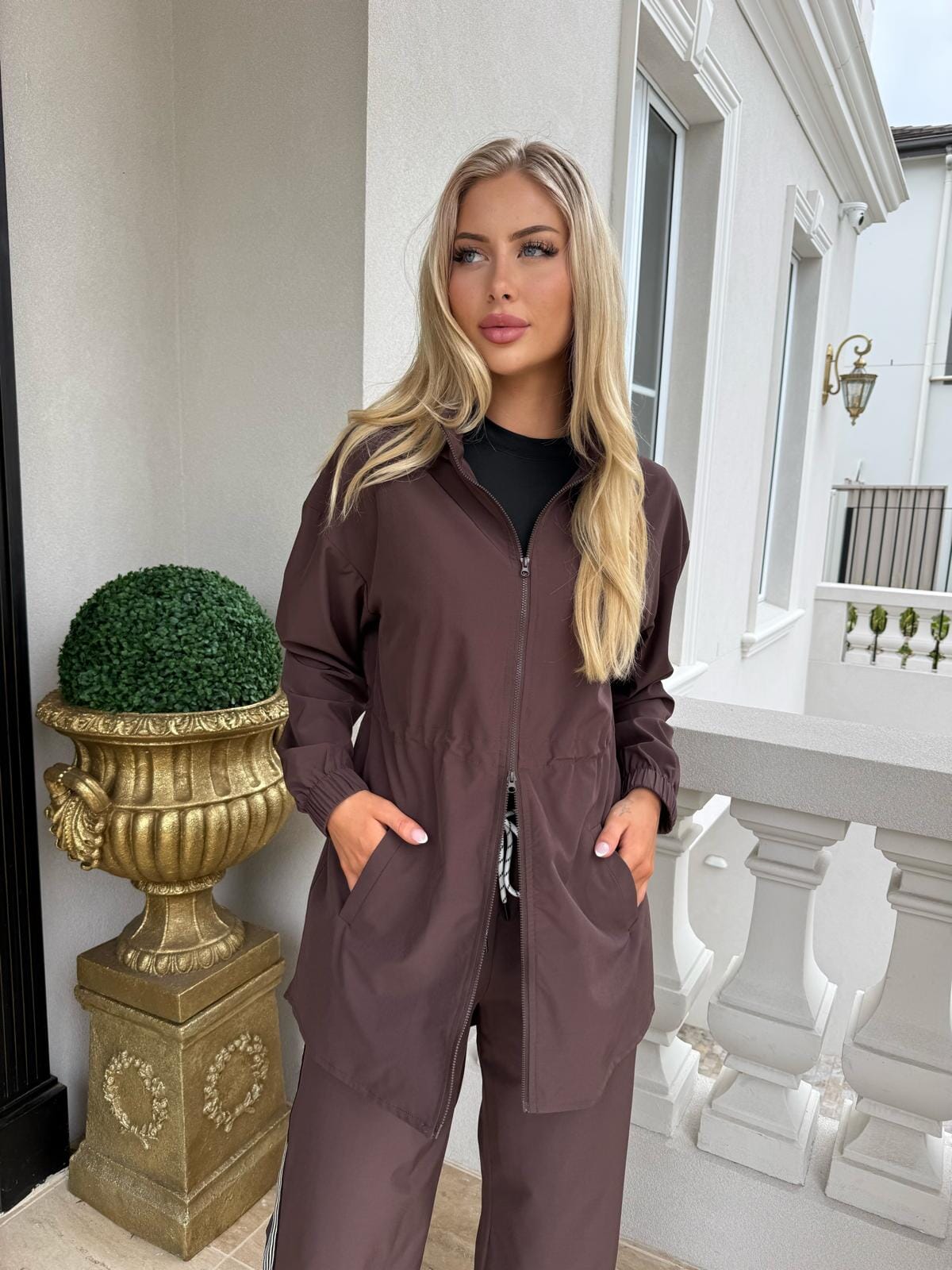 Oversized Zip Jacket