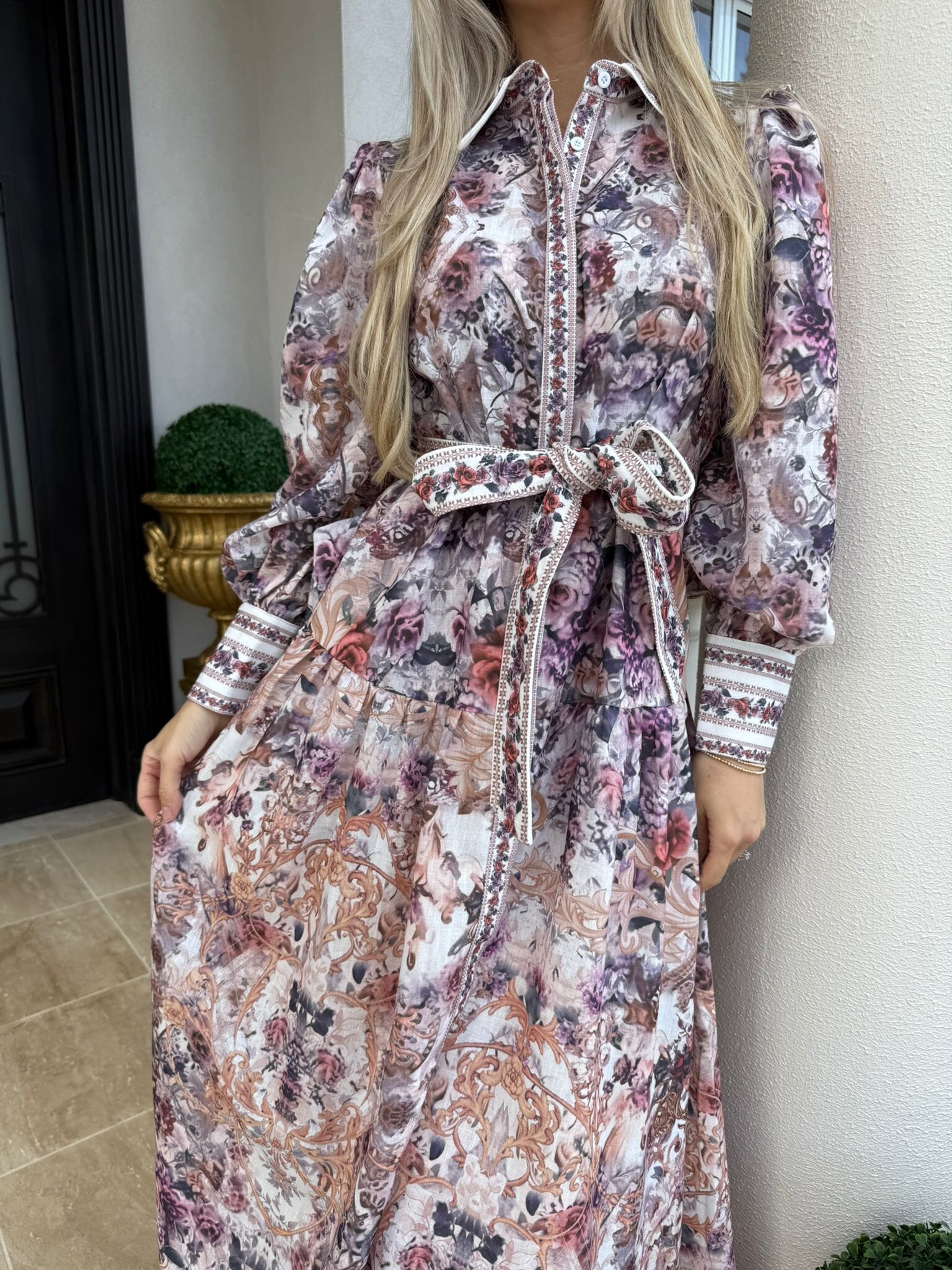 Floral Blush Dress