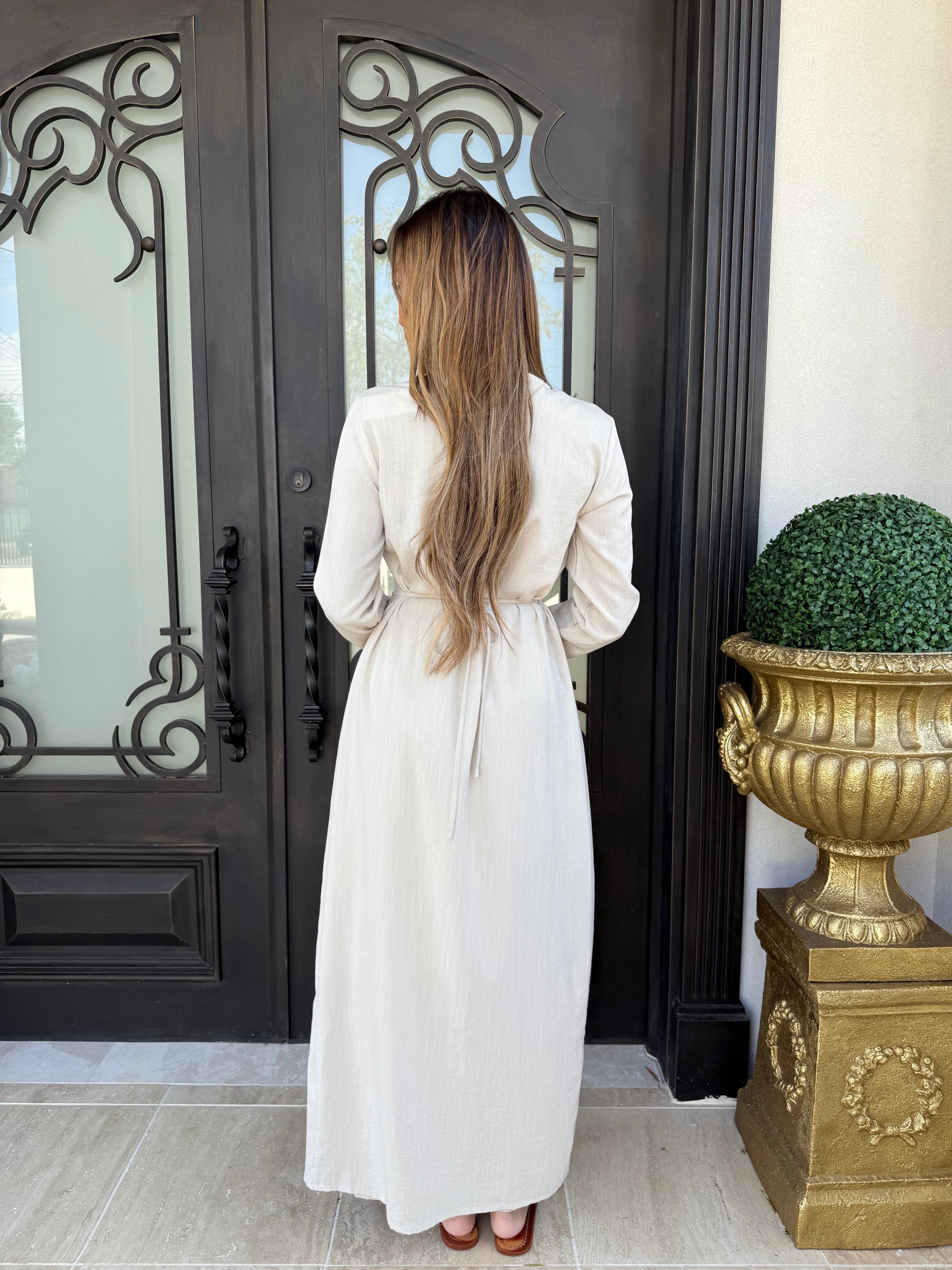 Linen Spilt Set
