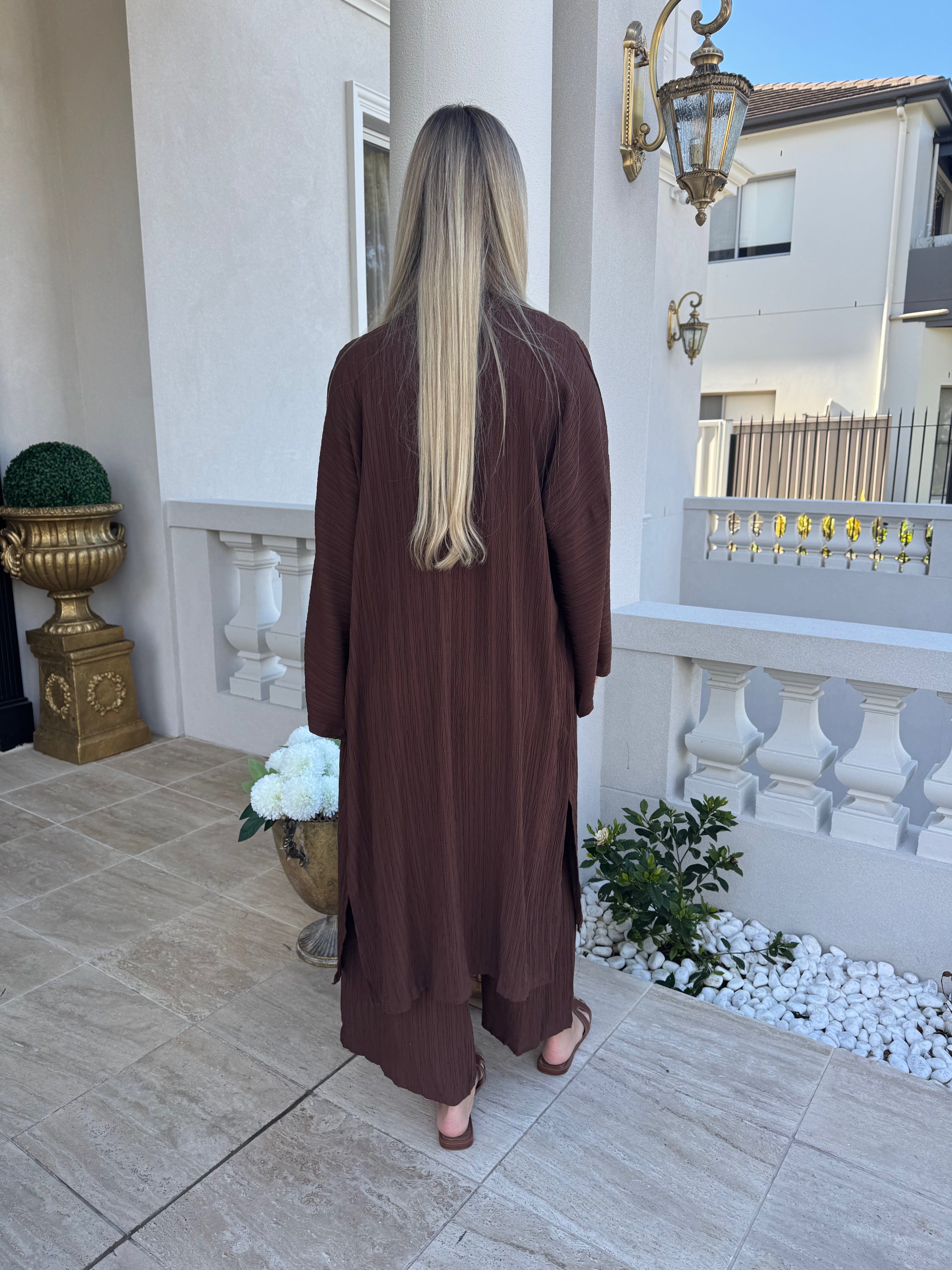 Wafa Cardigan Set