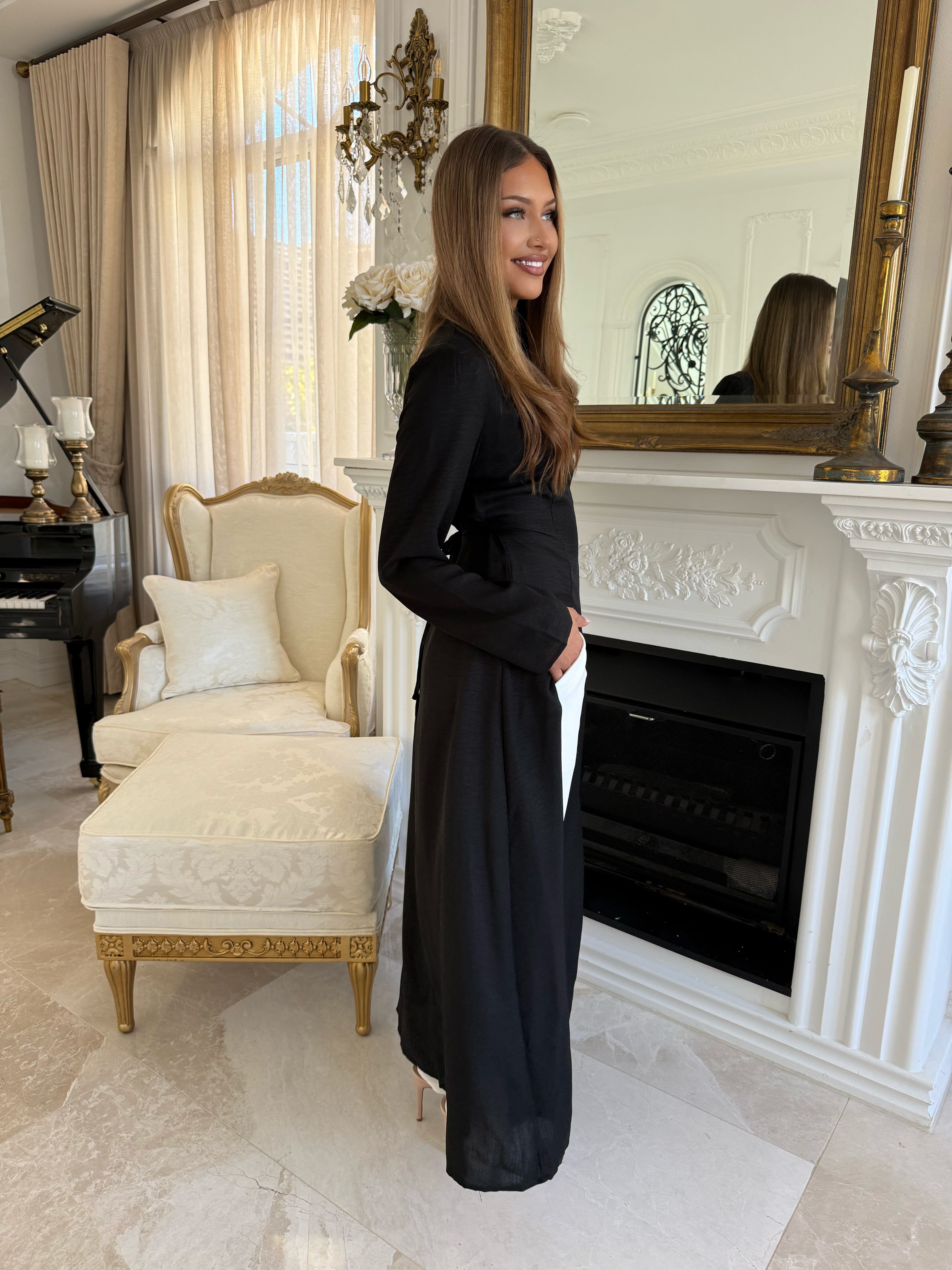 High Neck Split Tunic