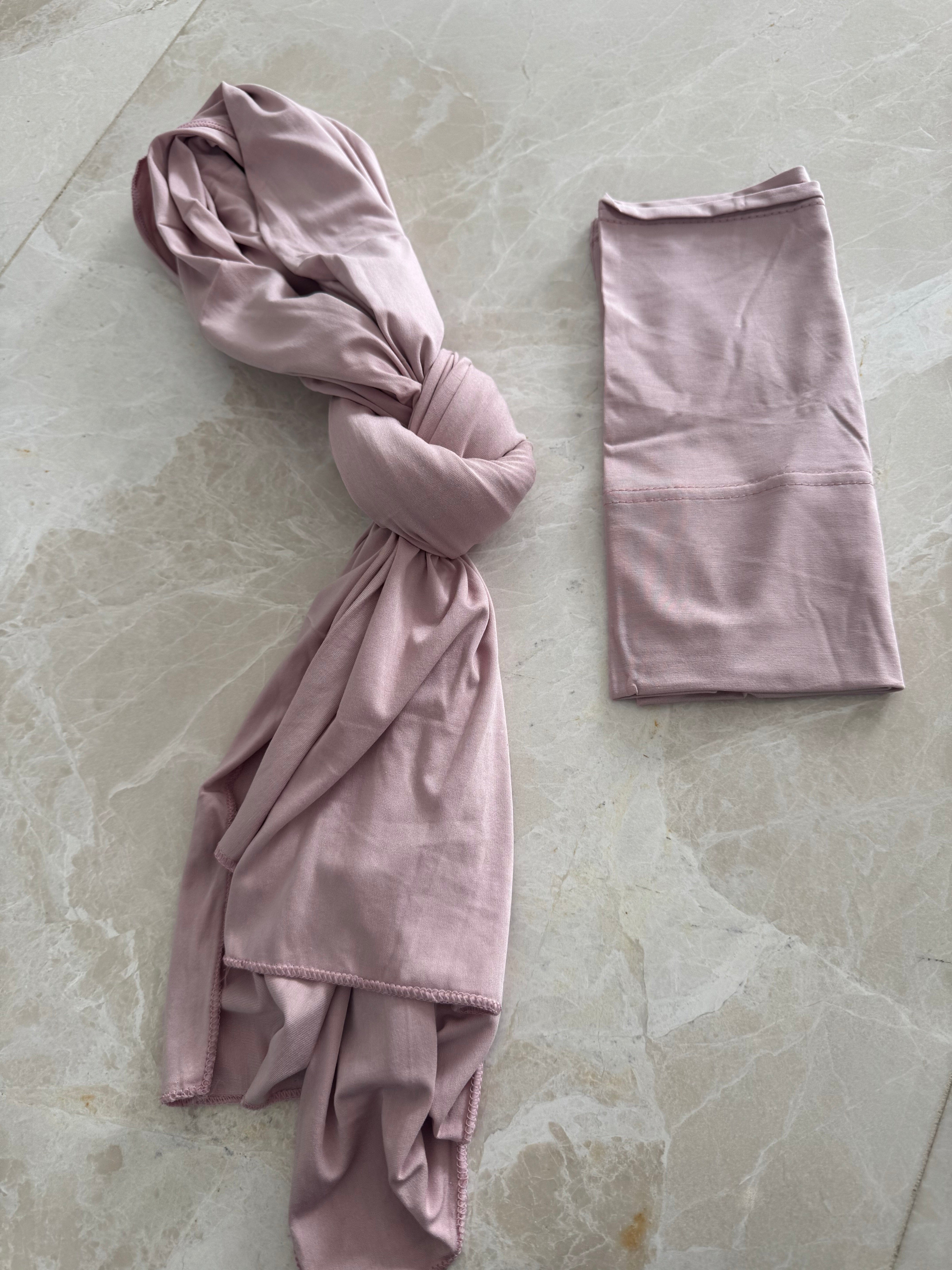 Dusty Mocha Liquid Jersey Set