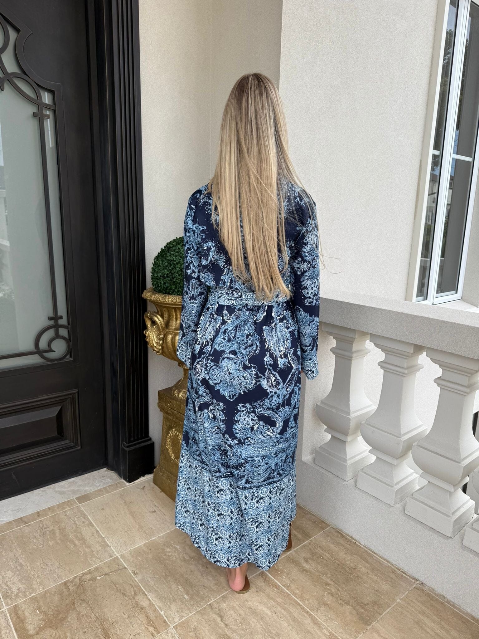 Midi Blue Dress