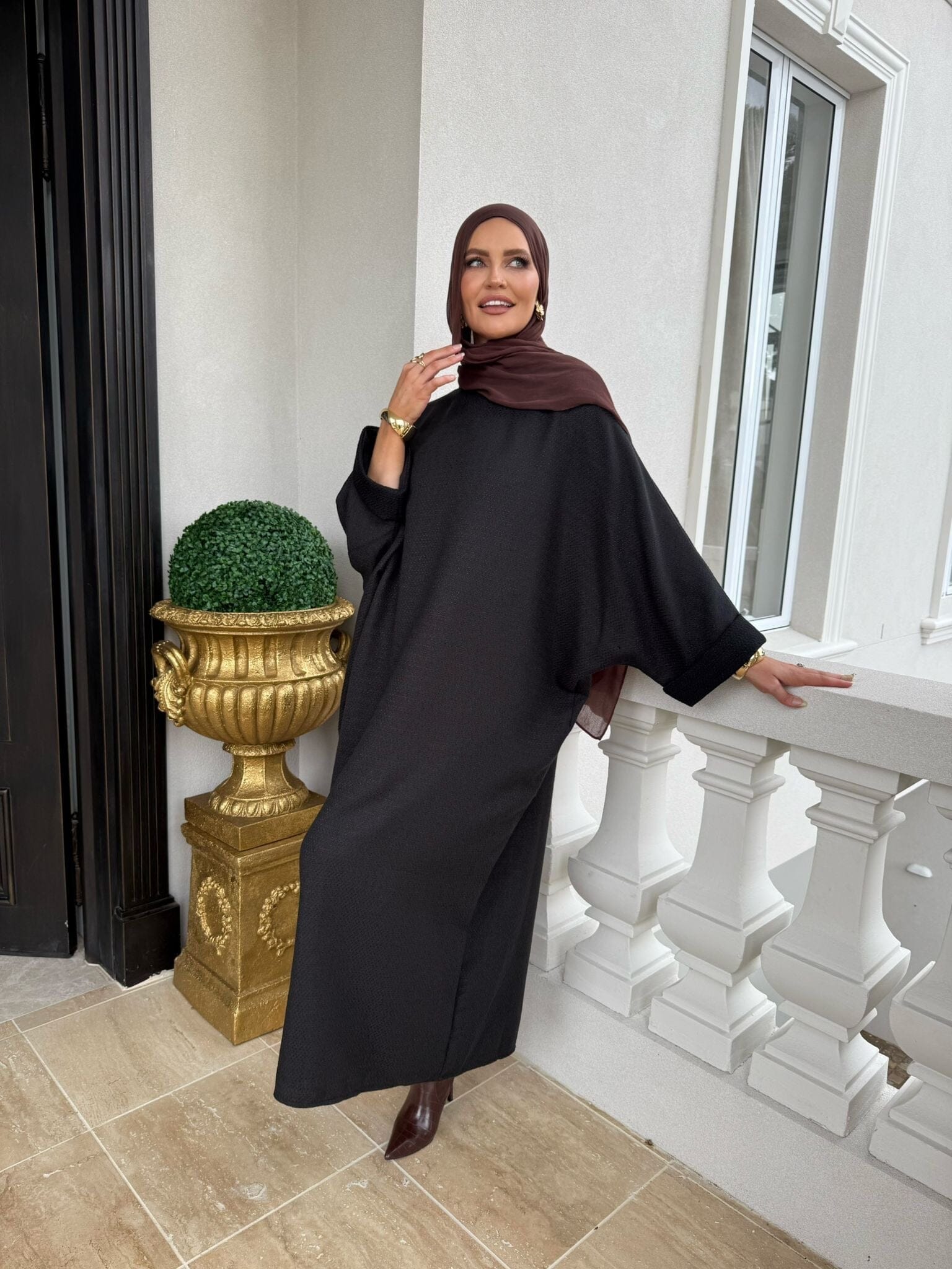 Tweed Abaya