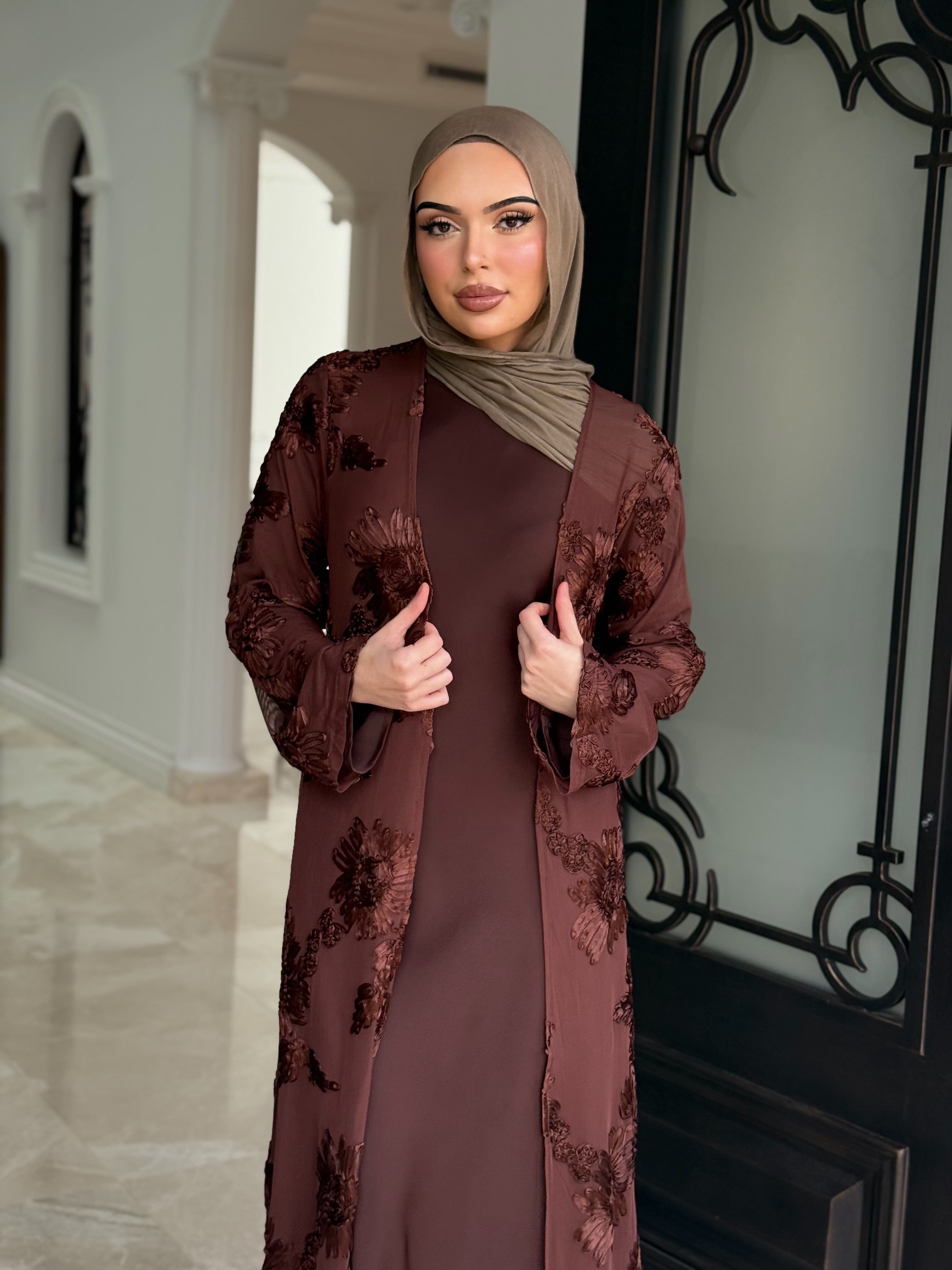 Flower Embroidery Cape