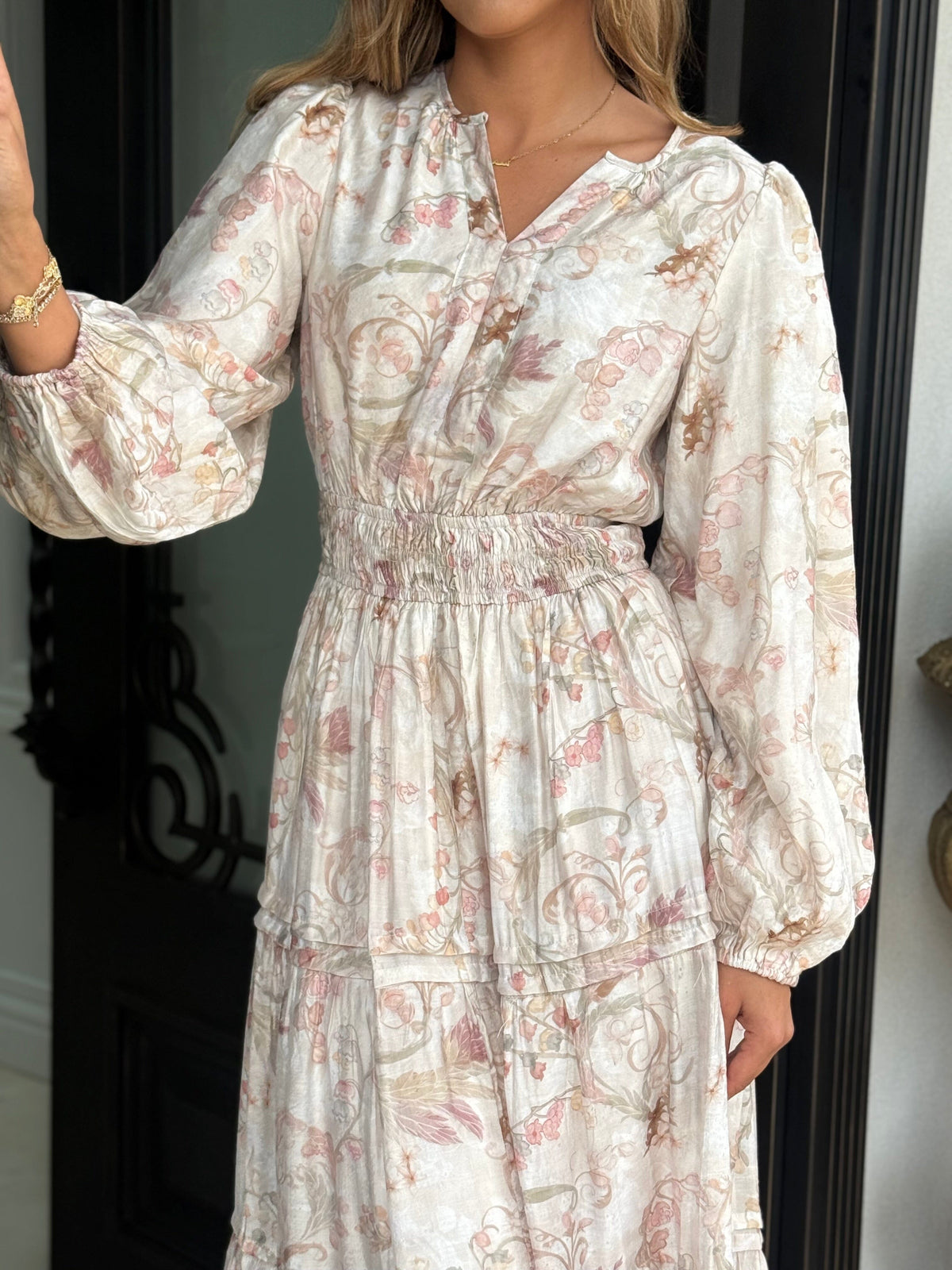 Strawberry Flowy Dress