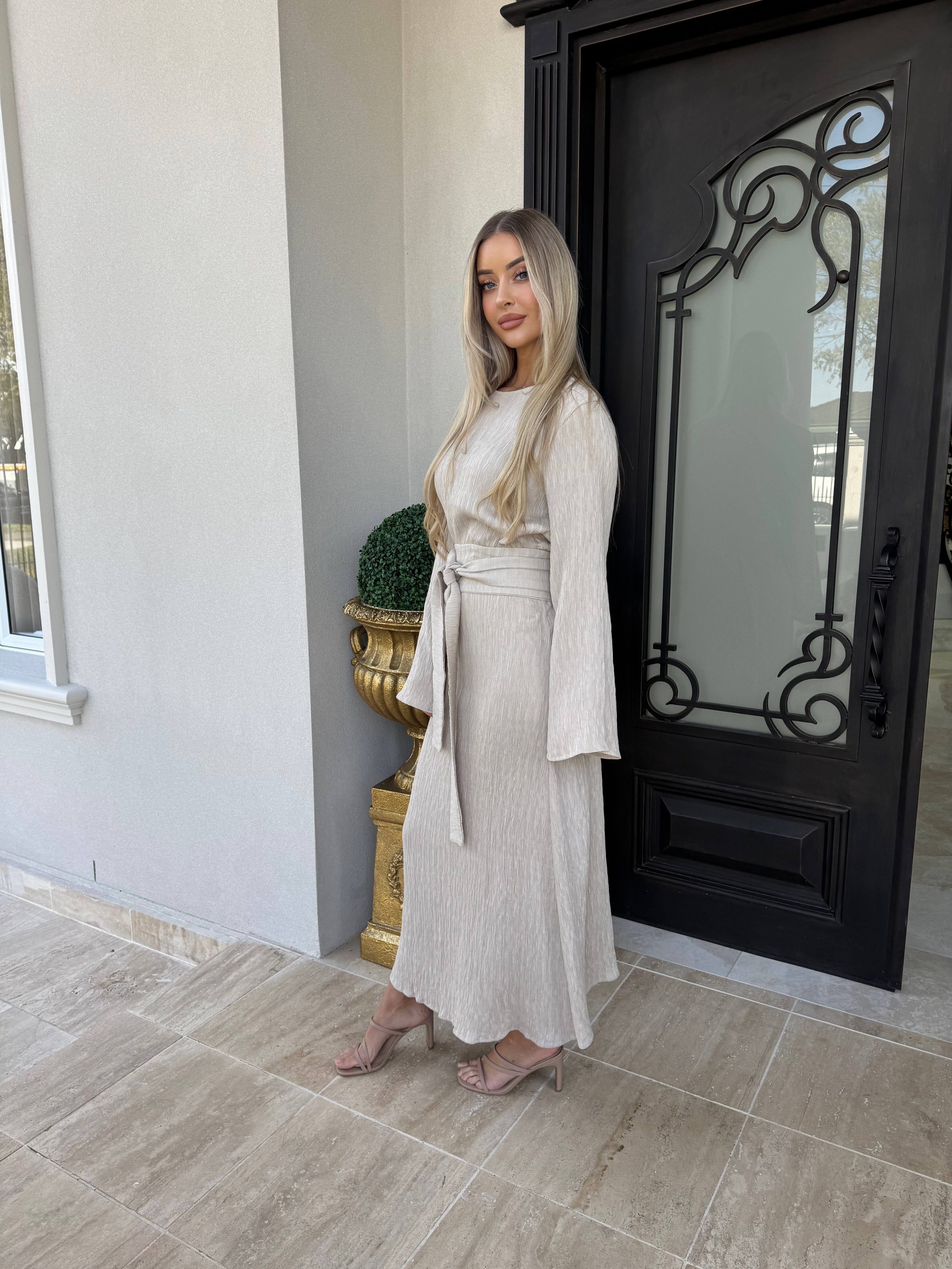 Crepe Maxi Length