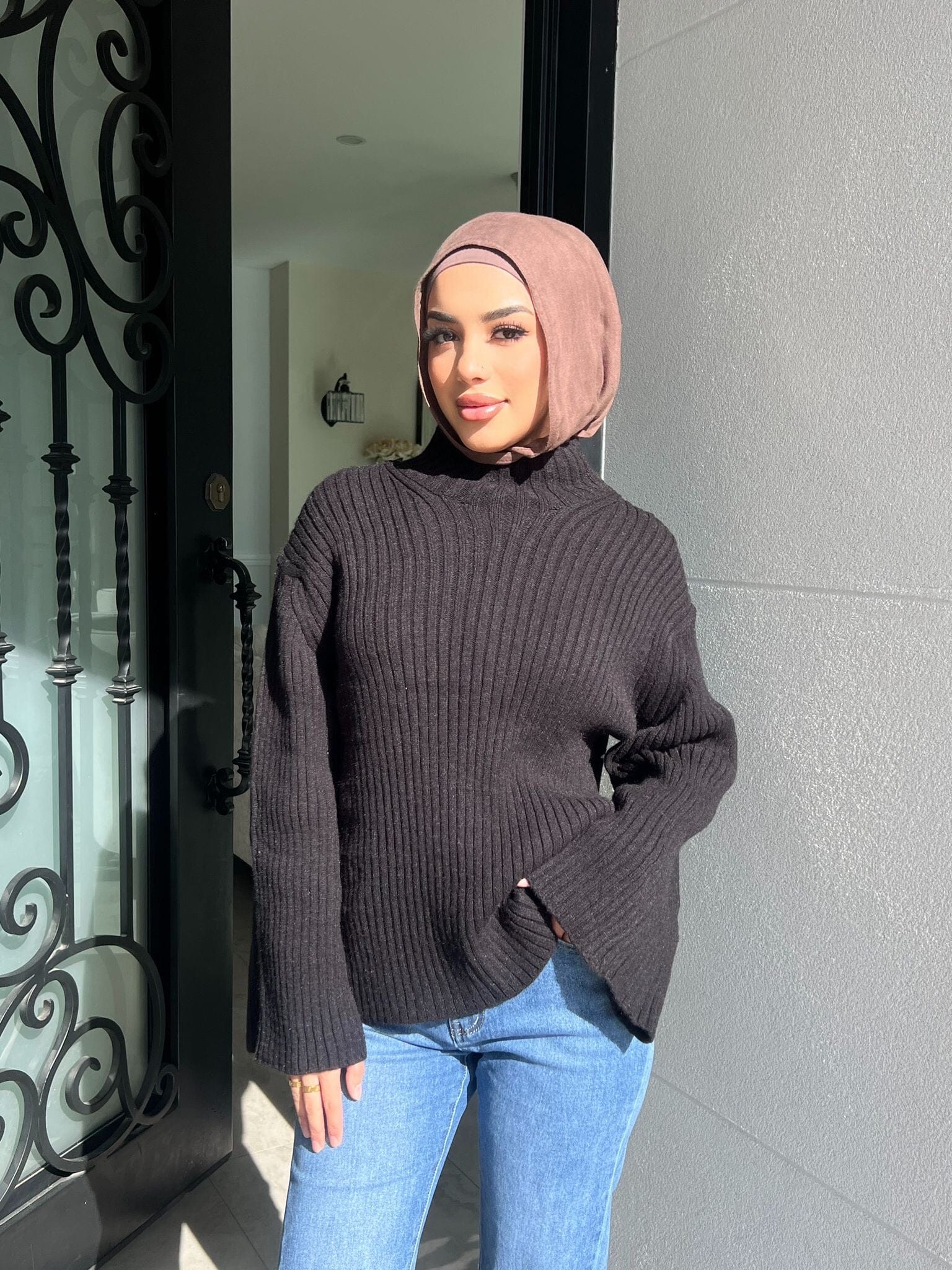 Plain Belle Knit Jumper