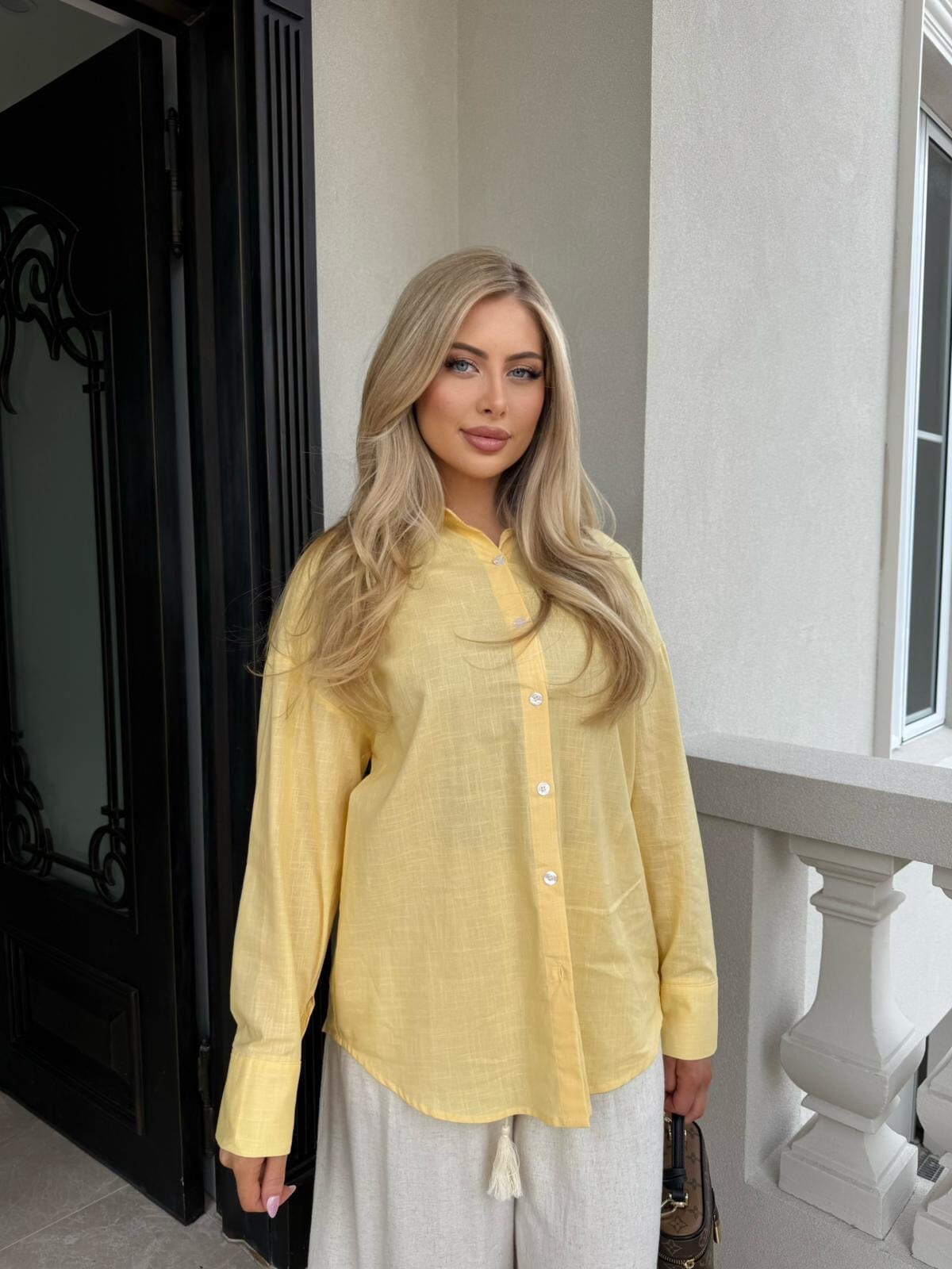 Spring Linen Blouse