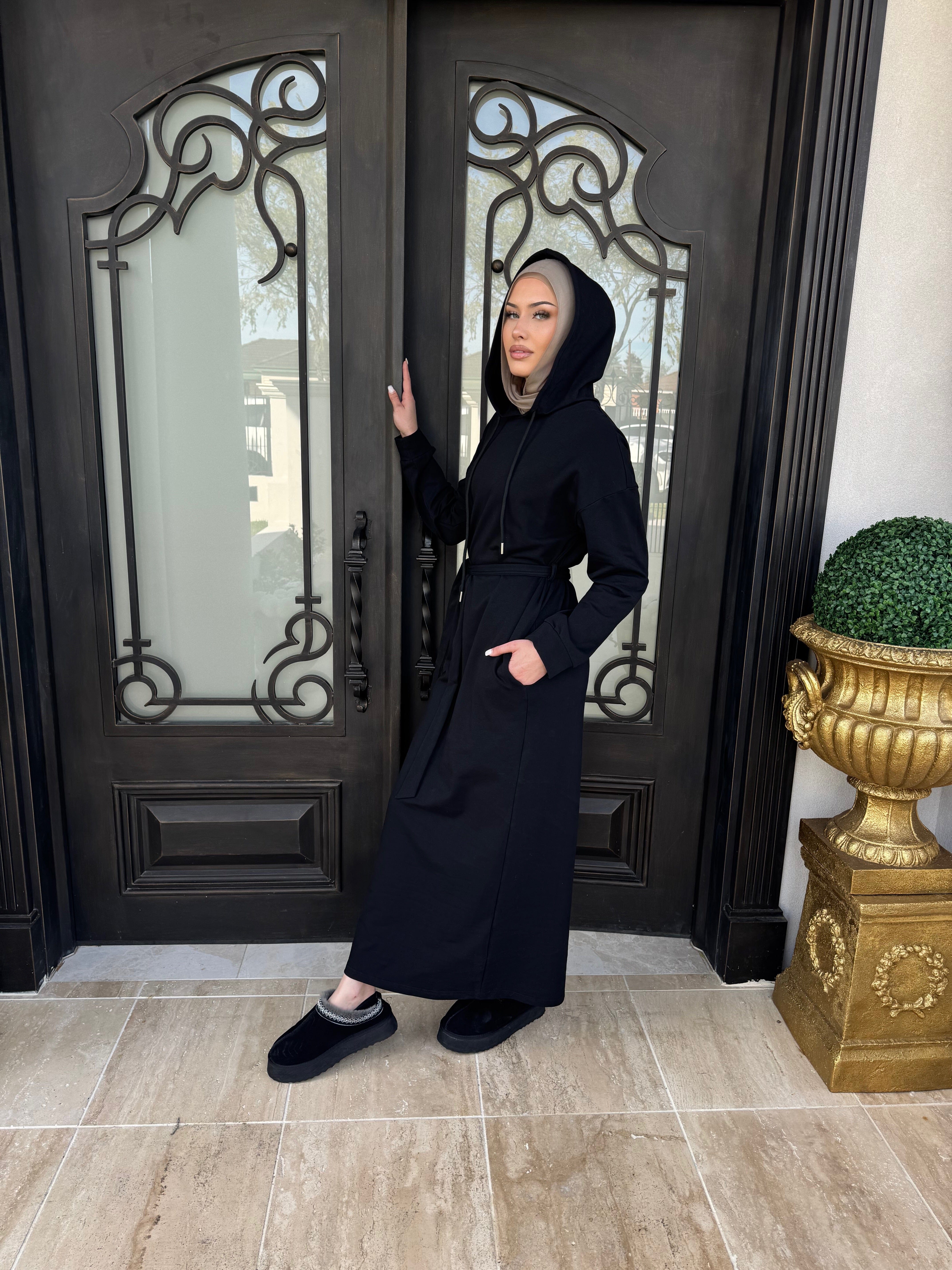 Hoodie Ponte Abaya