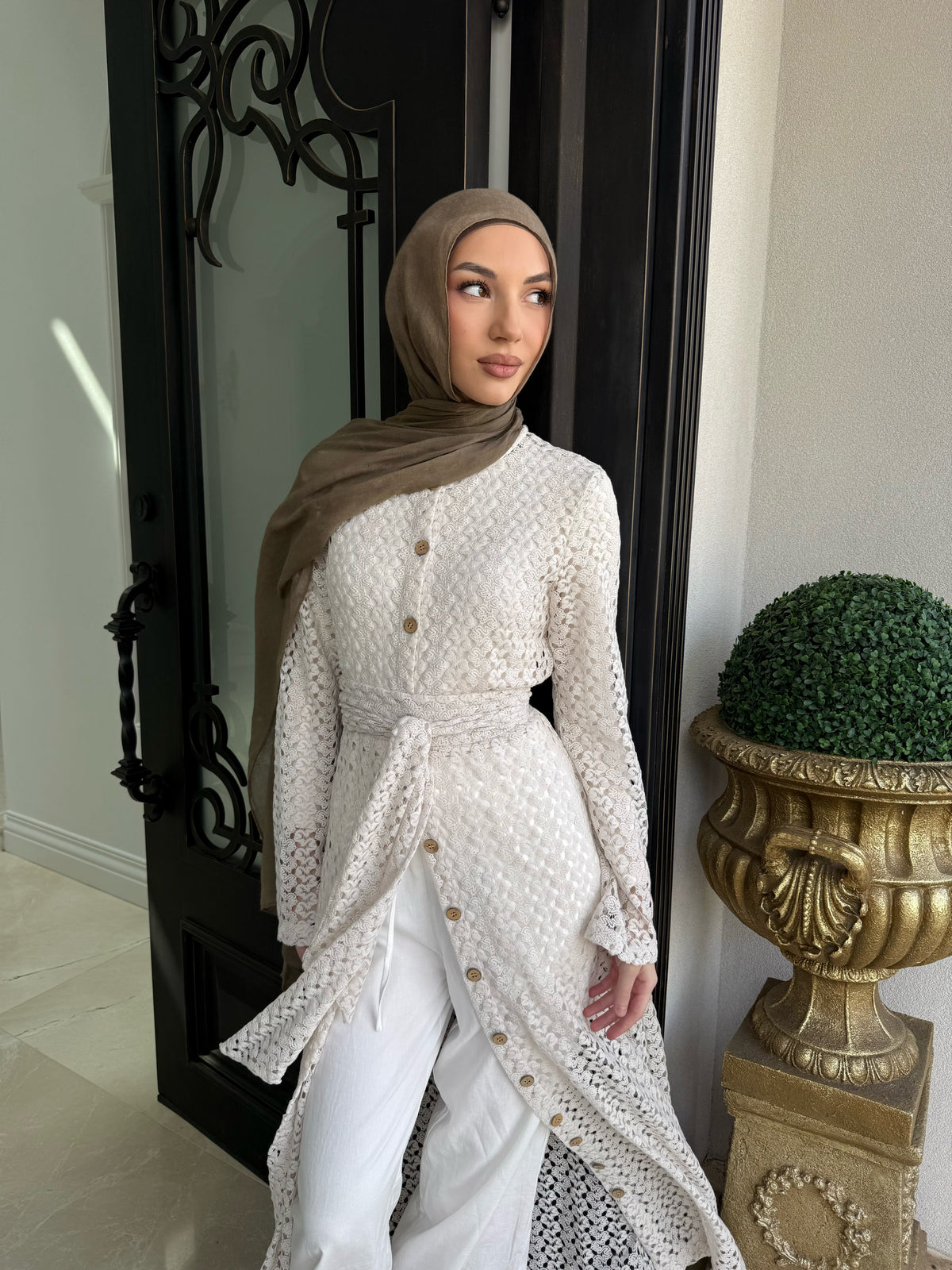 Crochet Cape/ Dress