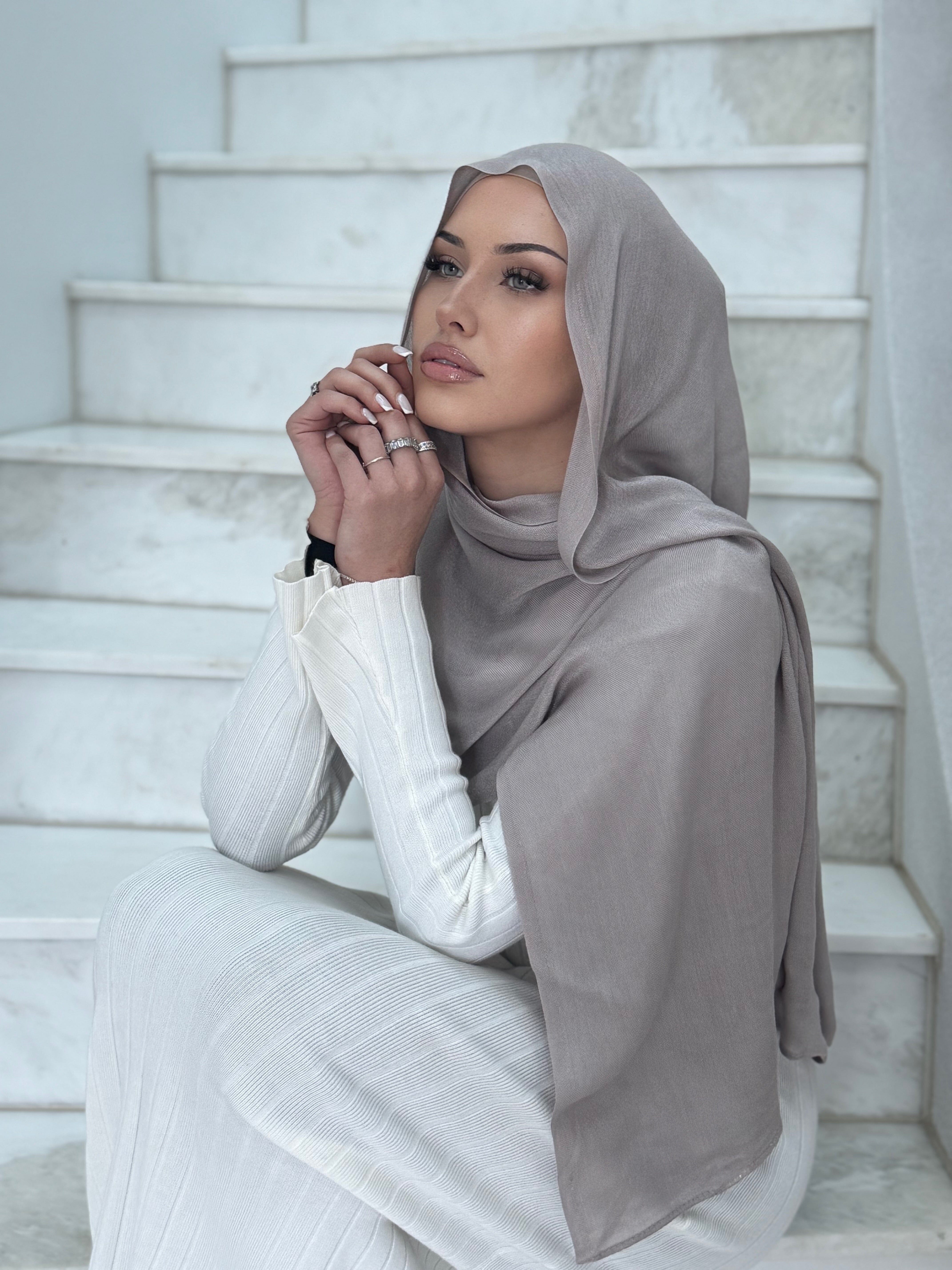 Almond Hijab Set