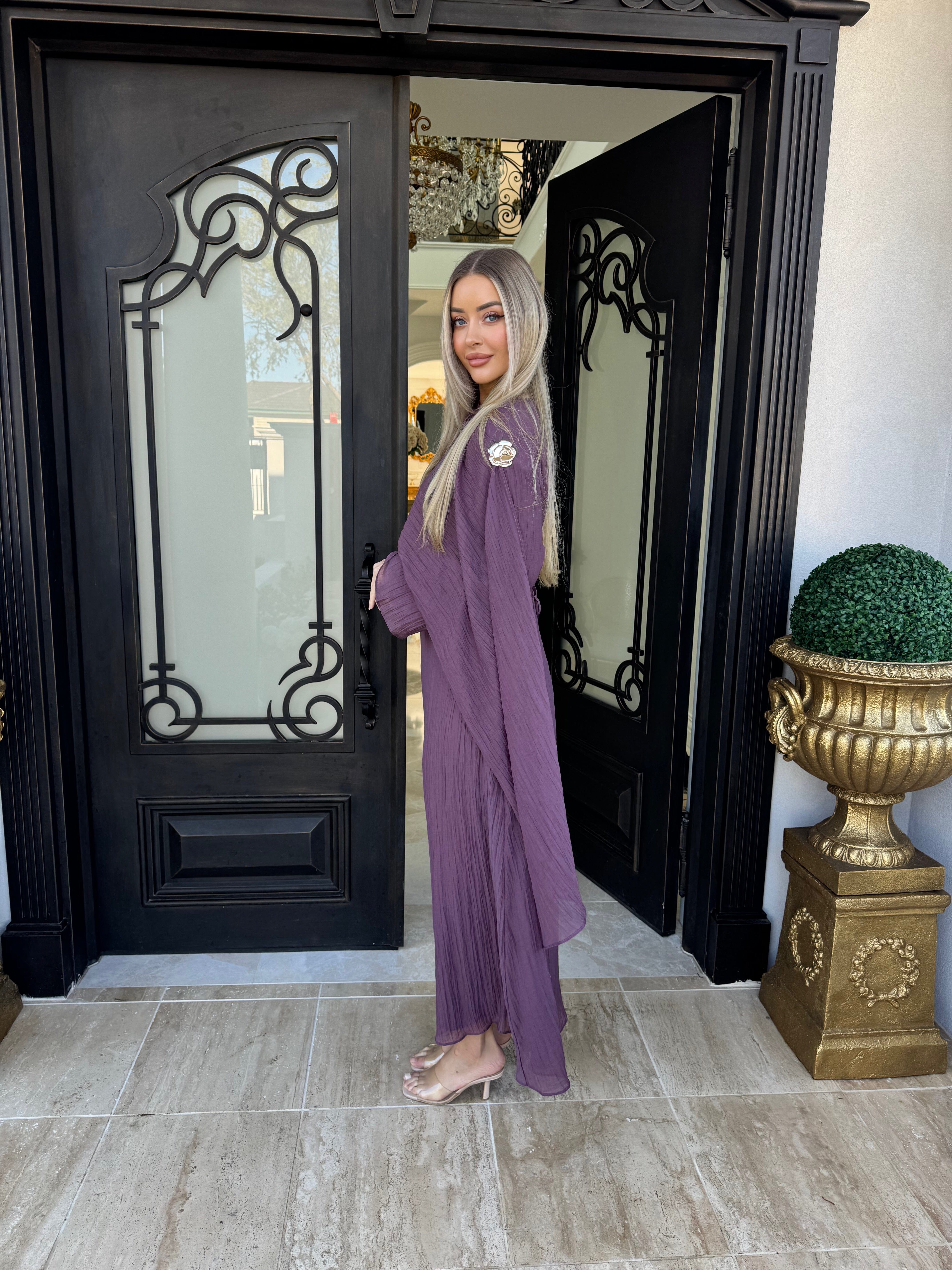 Drape Crinkle Dress