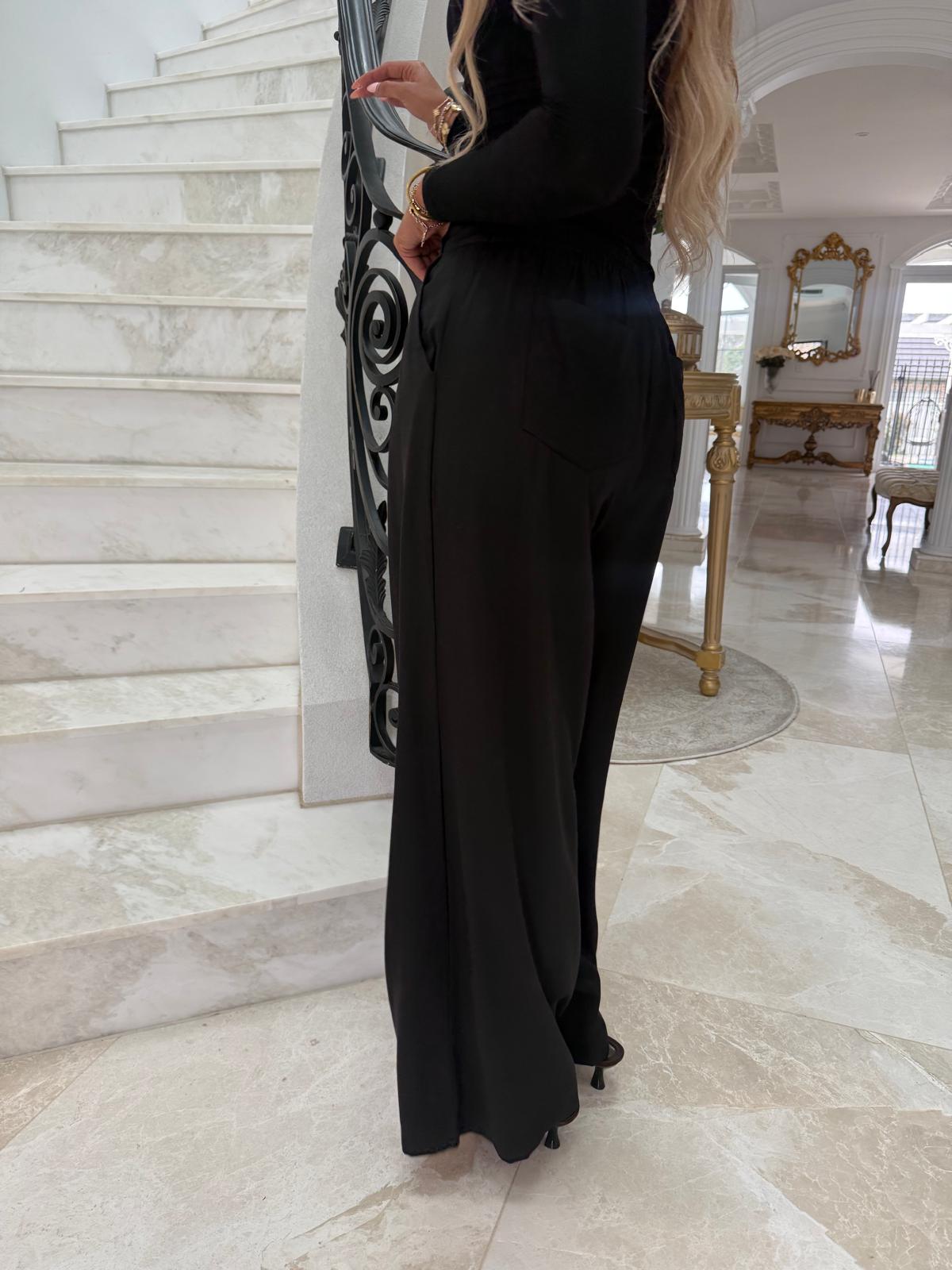 High Waisted Linen Trousers