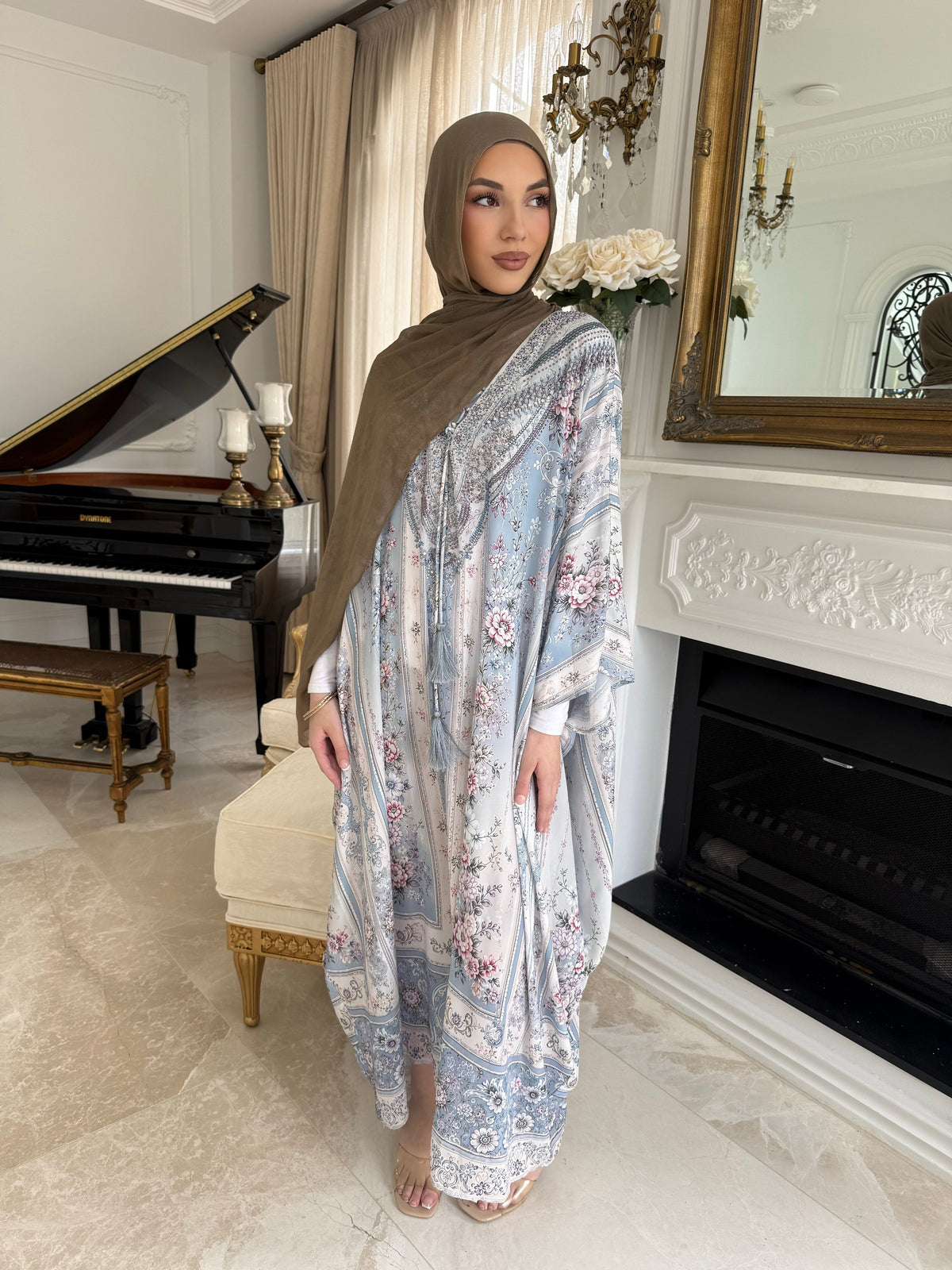 Noura Beaded Kaftan