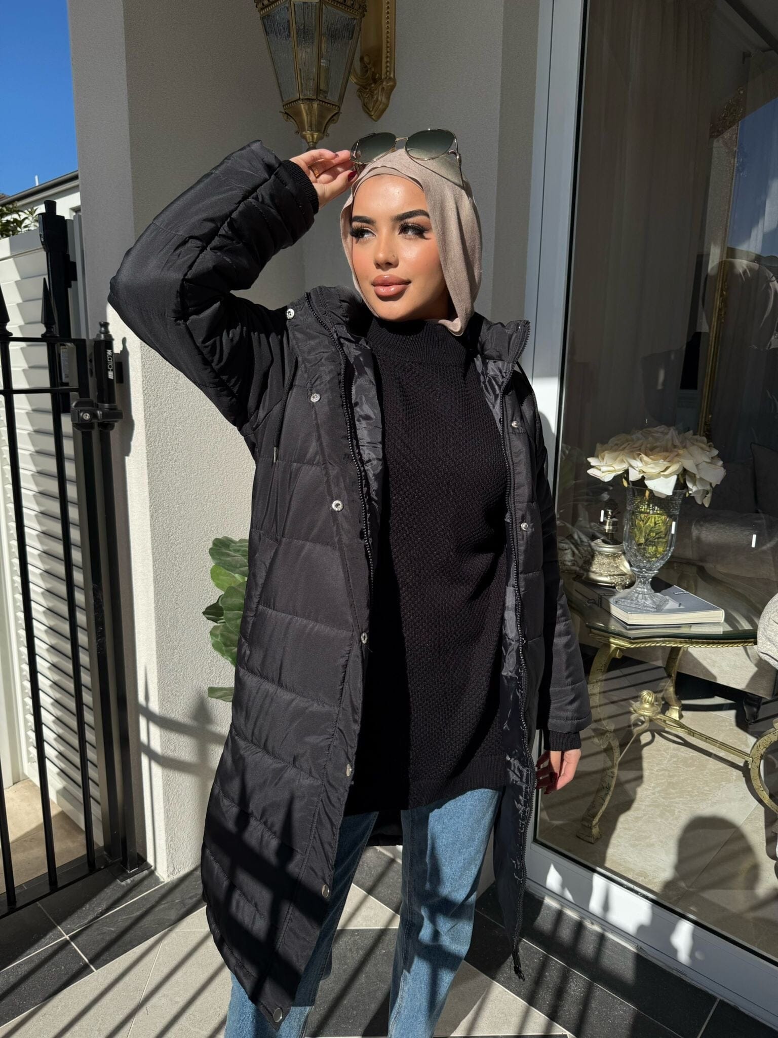 Zipper Puffer jacket