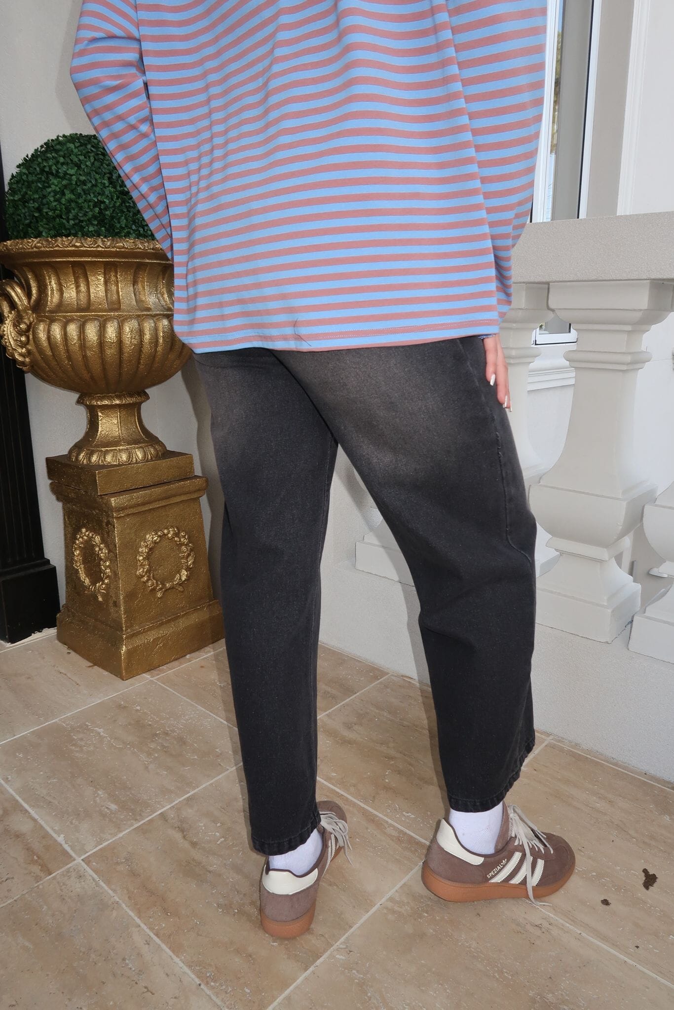 Black Washed Jeans