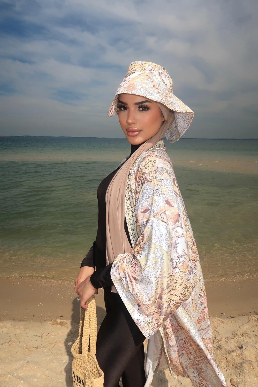 Embellish Swim Kimono