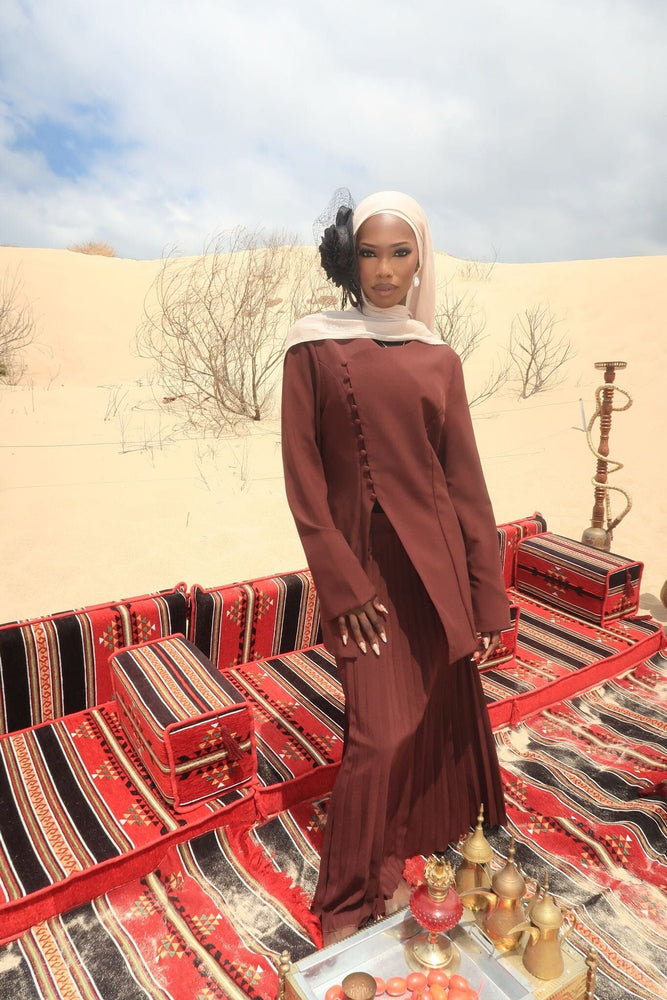 Al Sahara Pleated Set