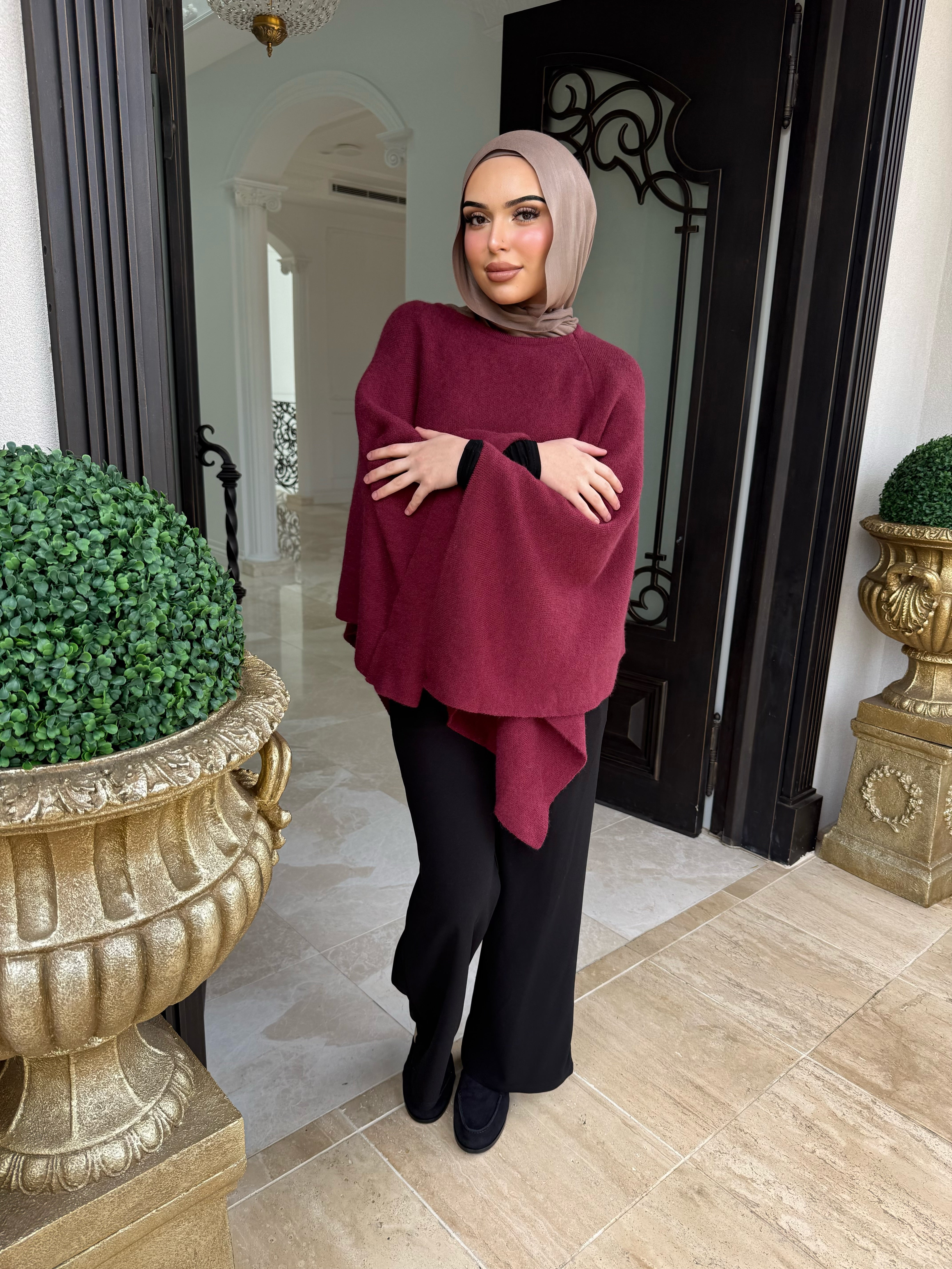 Knit Poncho