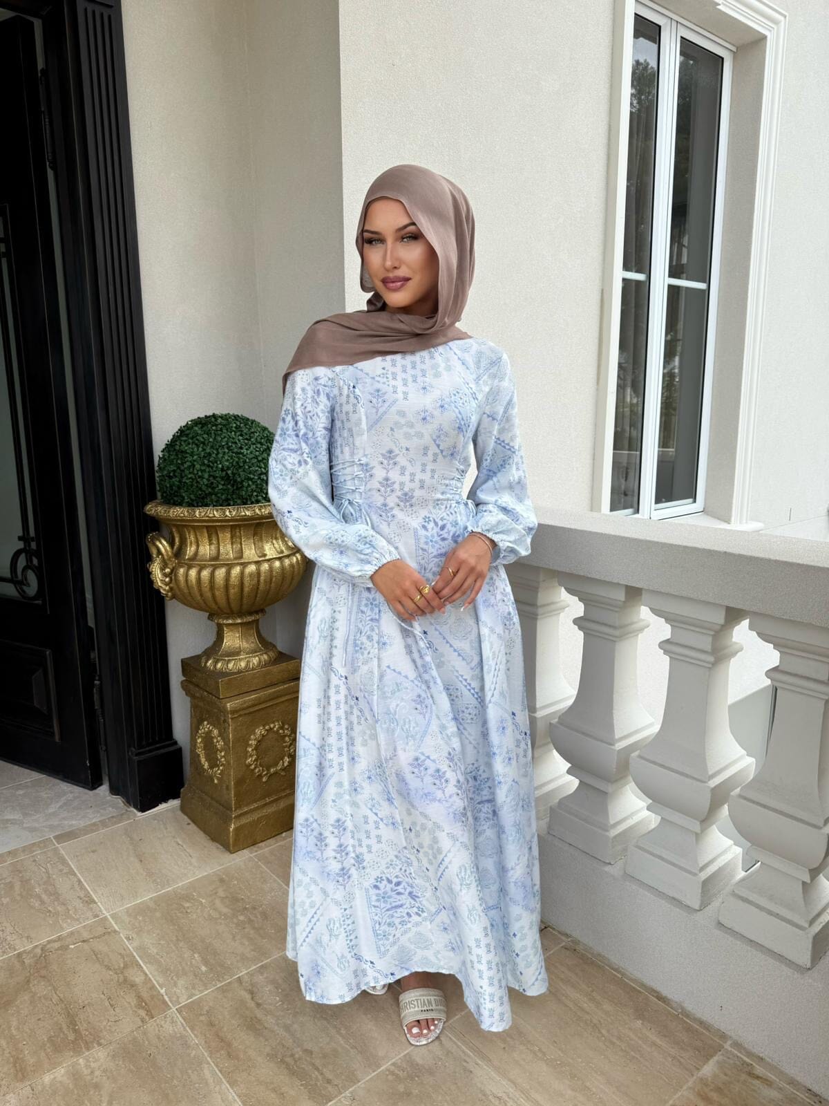 Blue Wish Tie Dreas