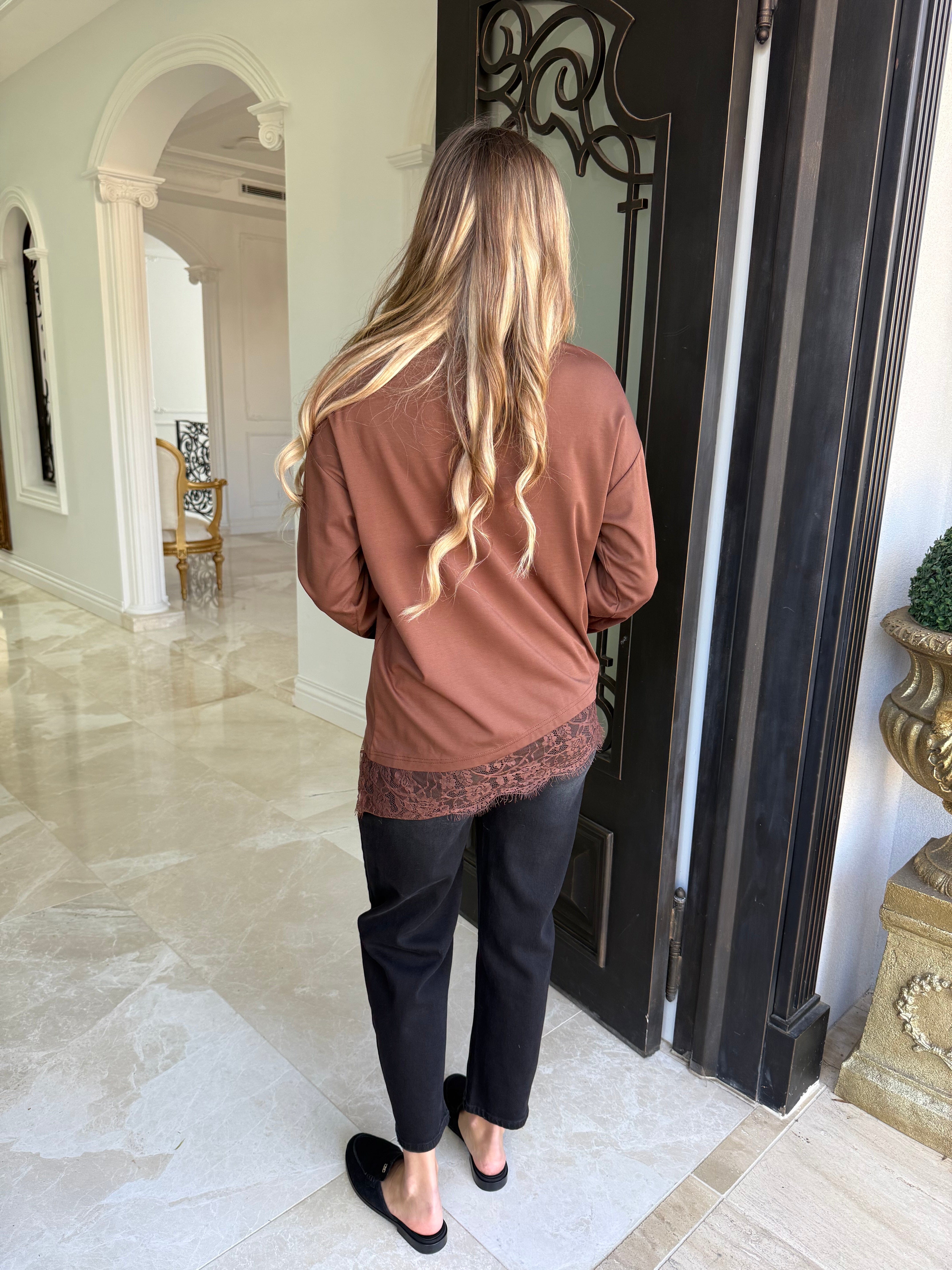 Lace Liquid Top