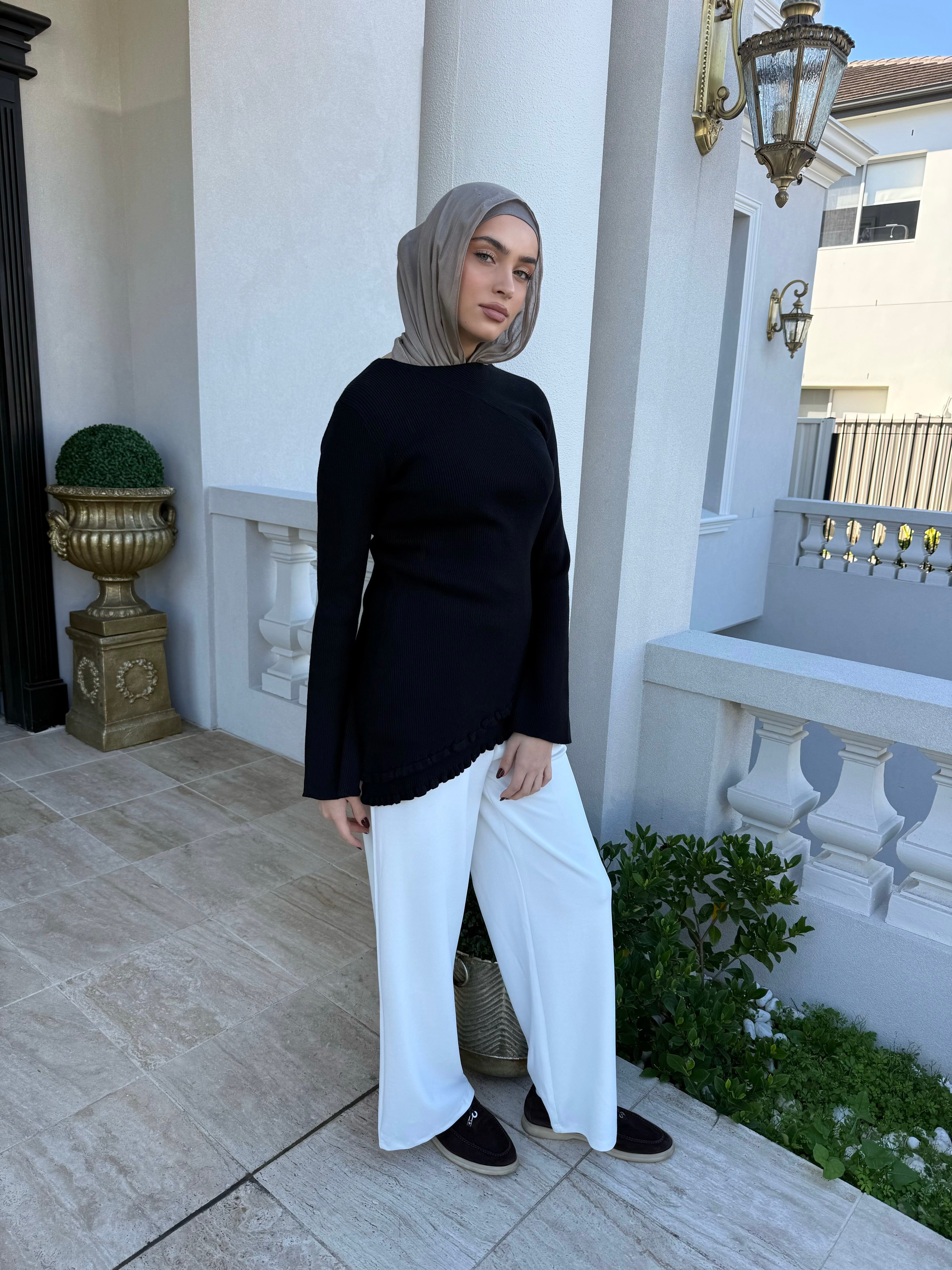 Frill Knit Jumper