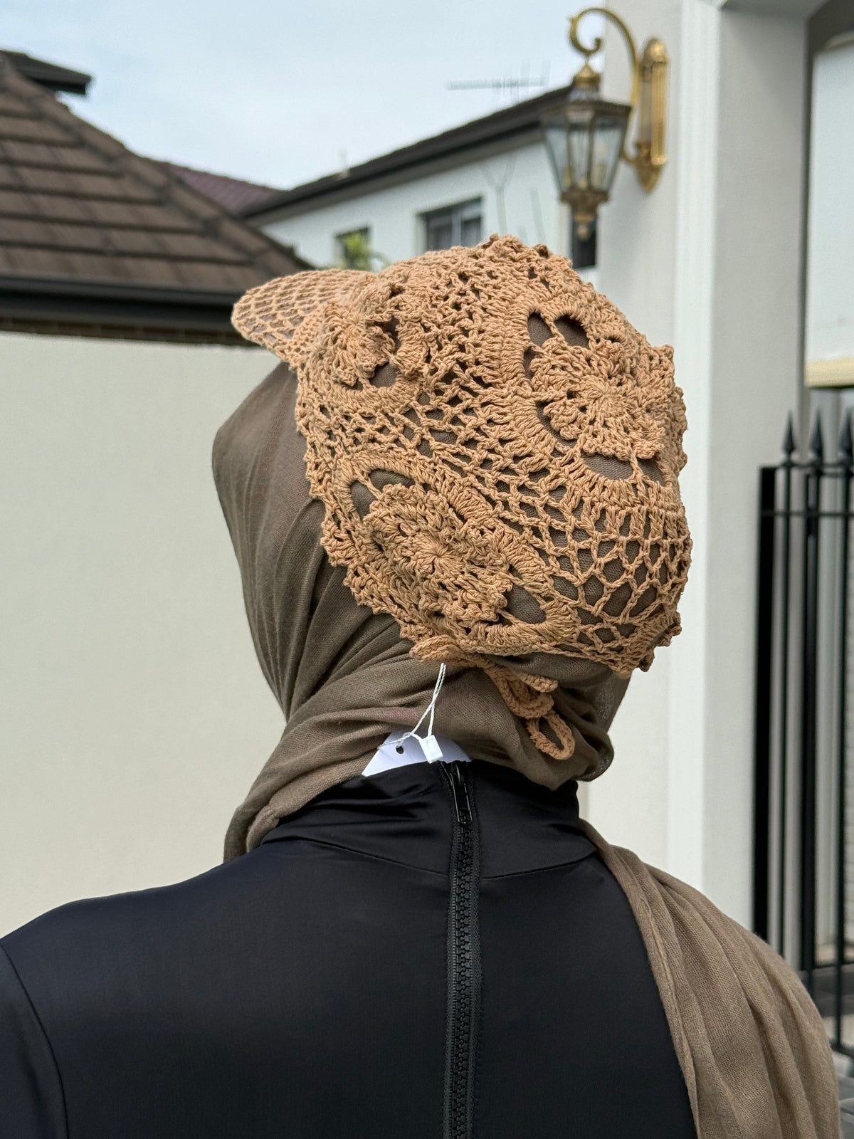 Crochet Visor Hat