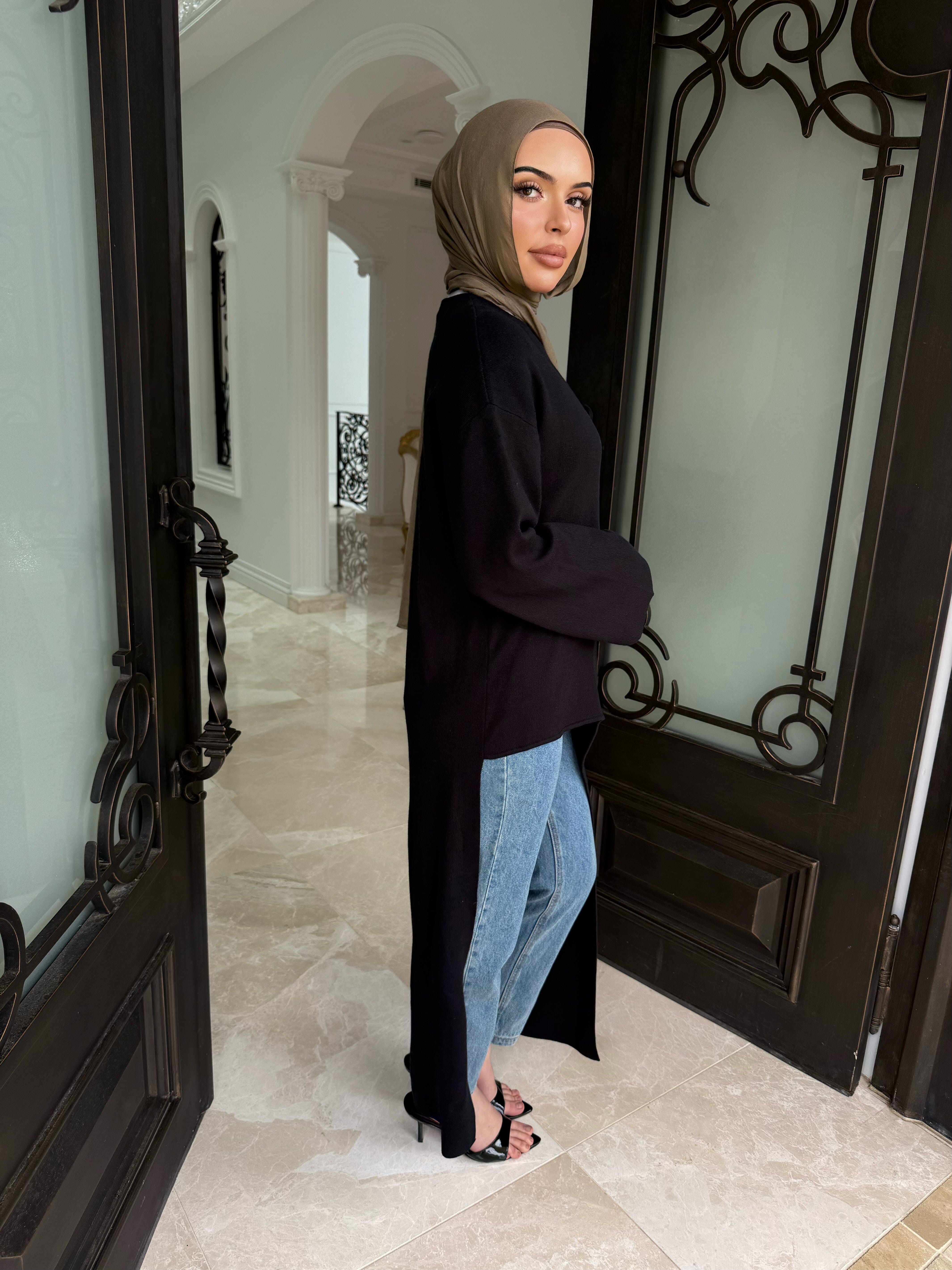 Knit High-low Tunic