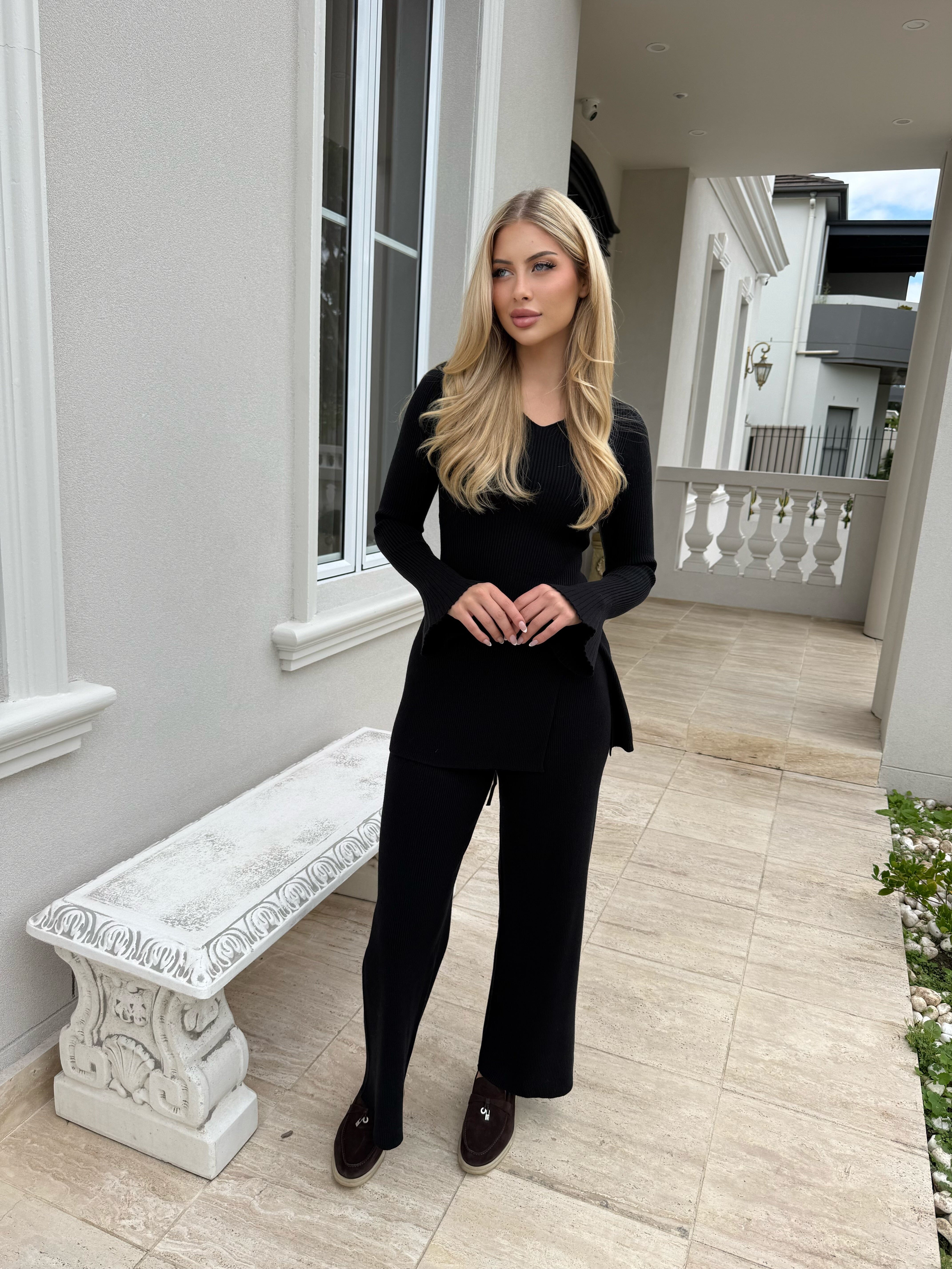 Split Knit Set