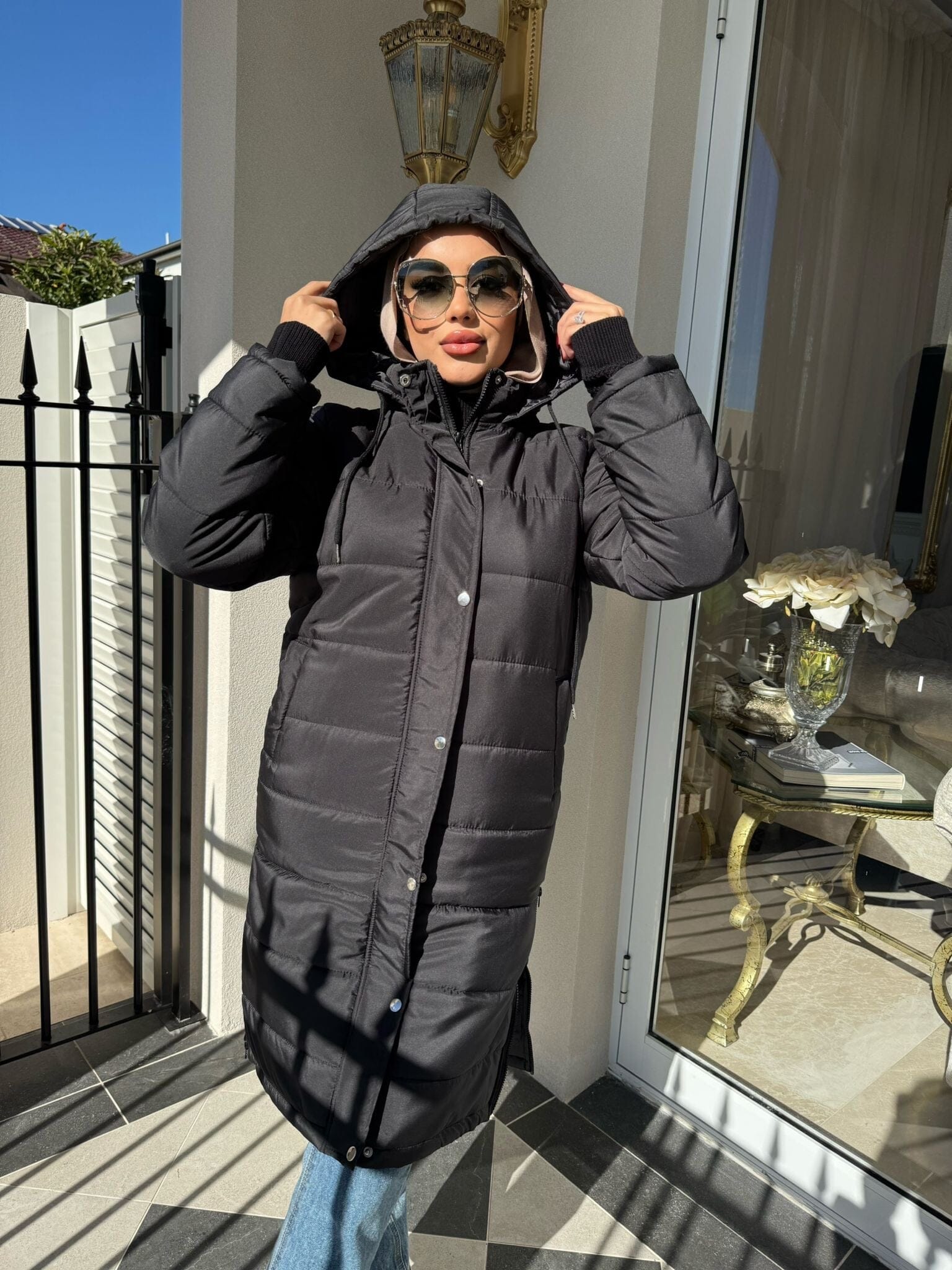 Zipper Puffer jacket