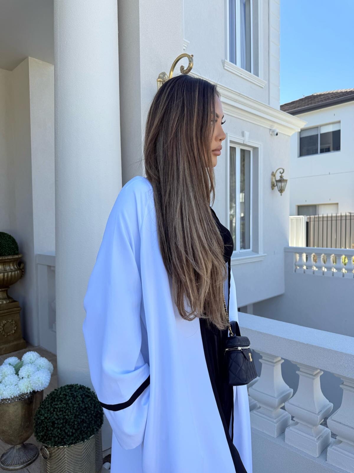 Trimmed Abaya