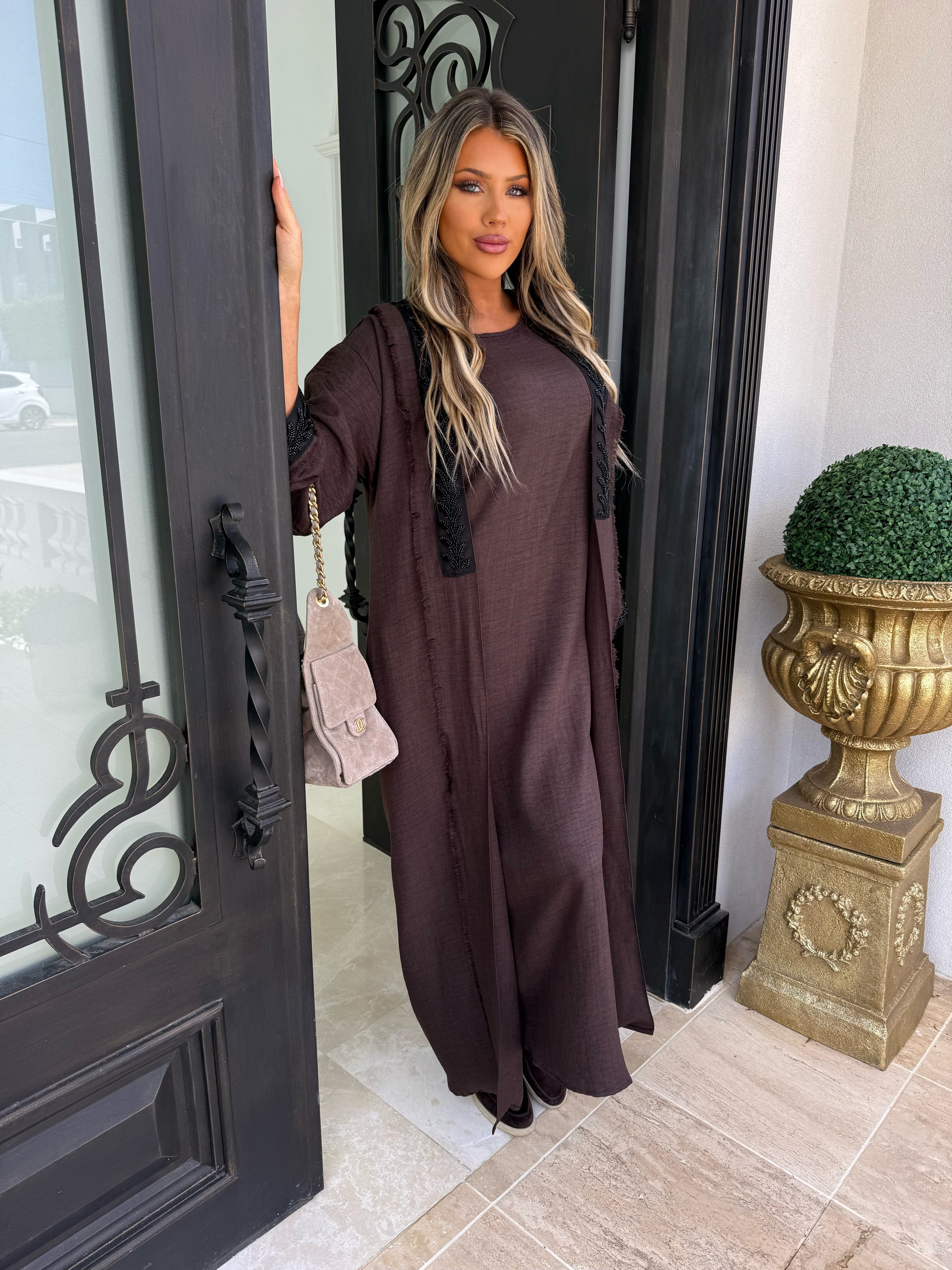 Ramadan 2 Piece Abaya Set