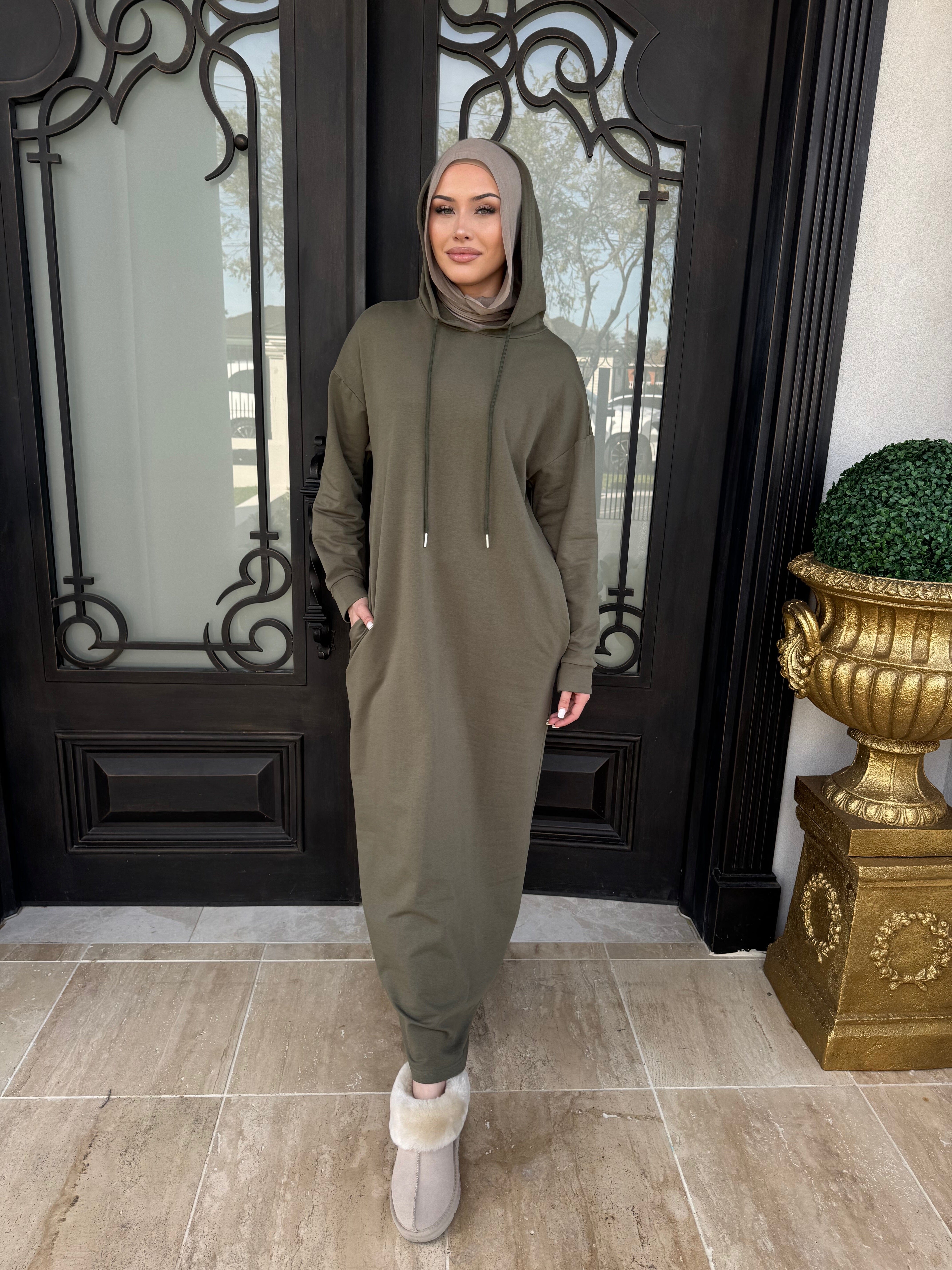 Hoodie Ponte Abaya