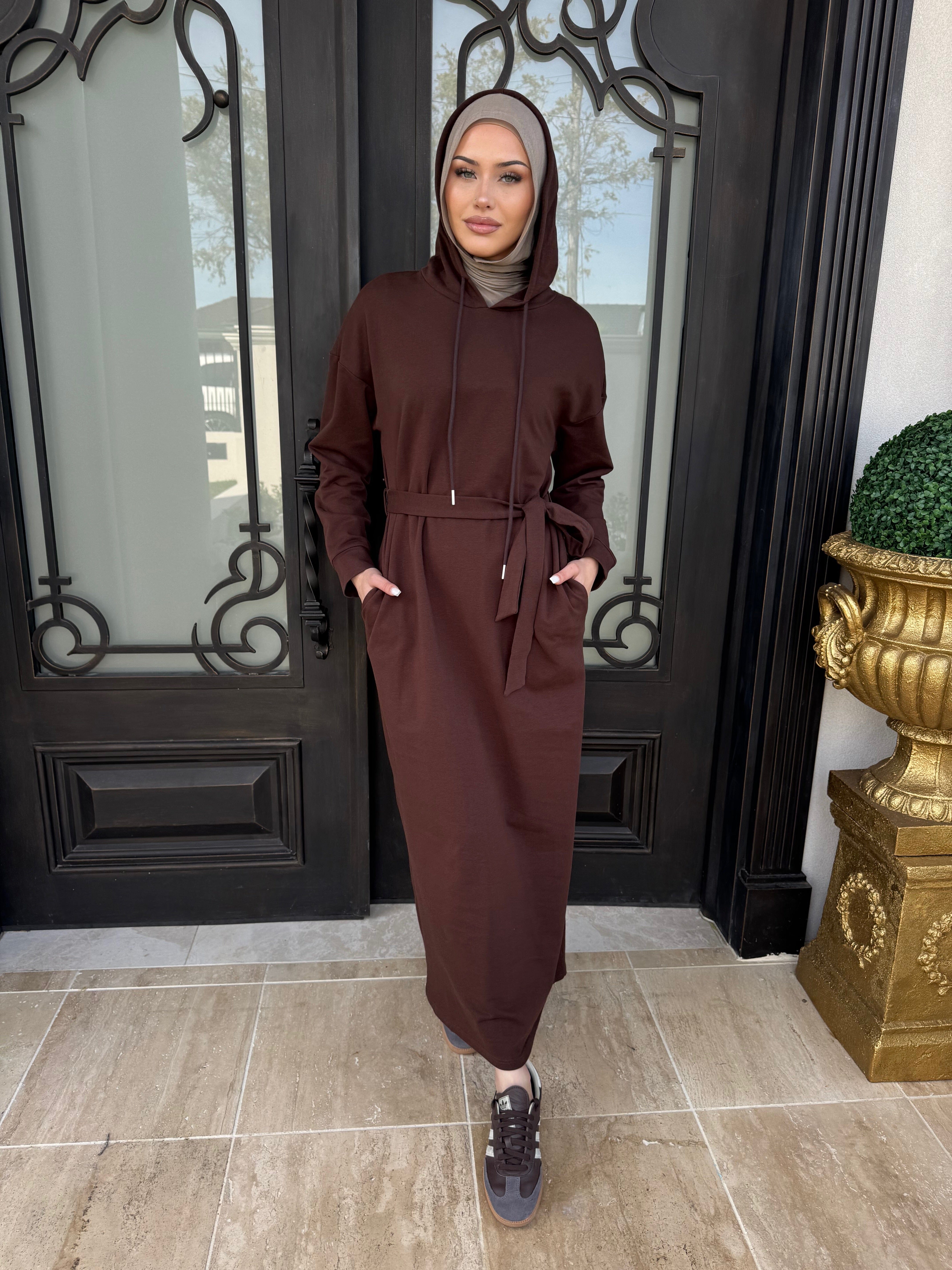 Hoodie Ponte Abaya