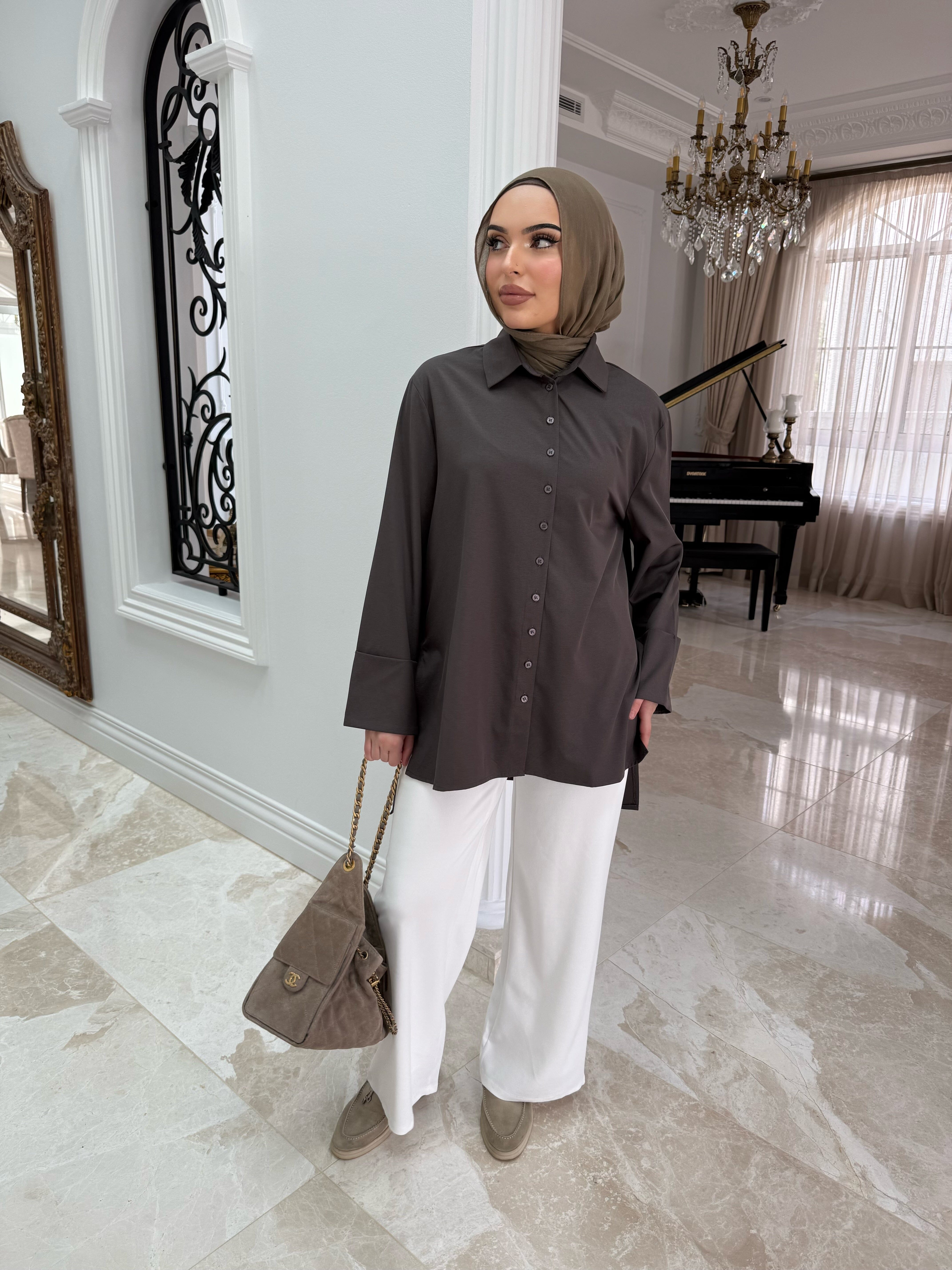 Staple Button Blouse