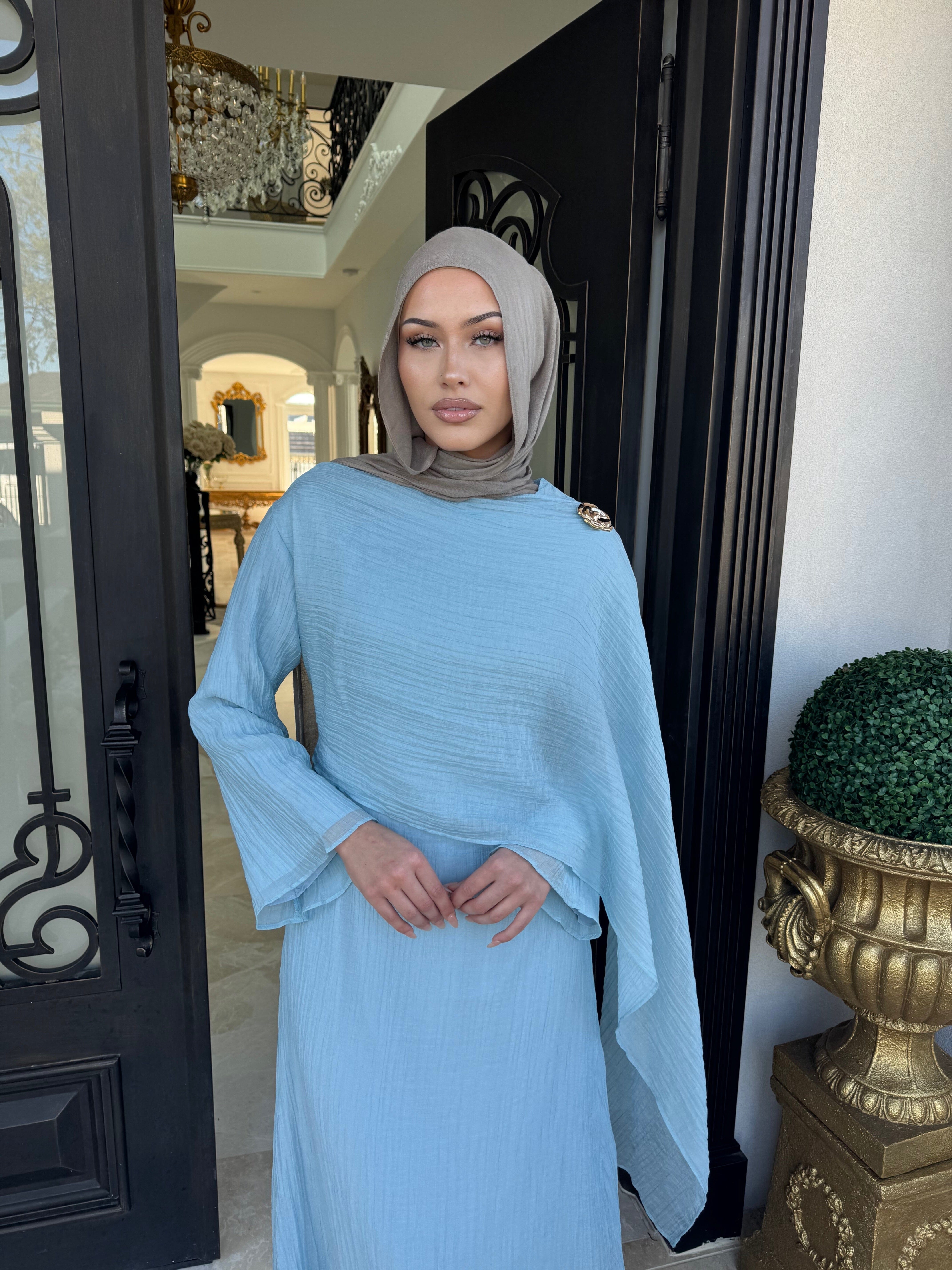 Drape Crinkle Dress