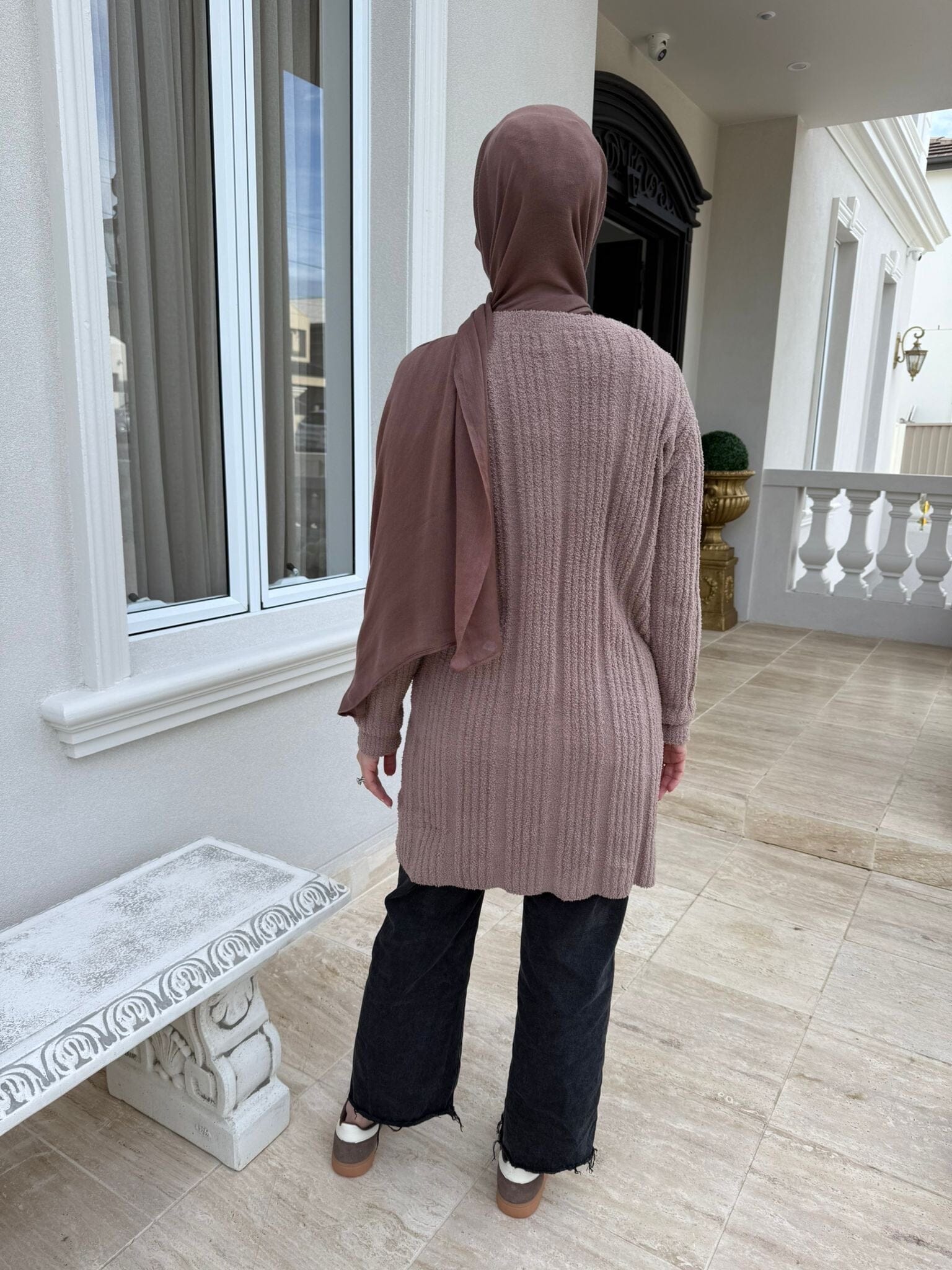 Blush Midi Cardigan