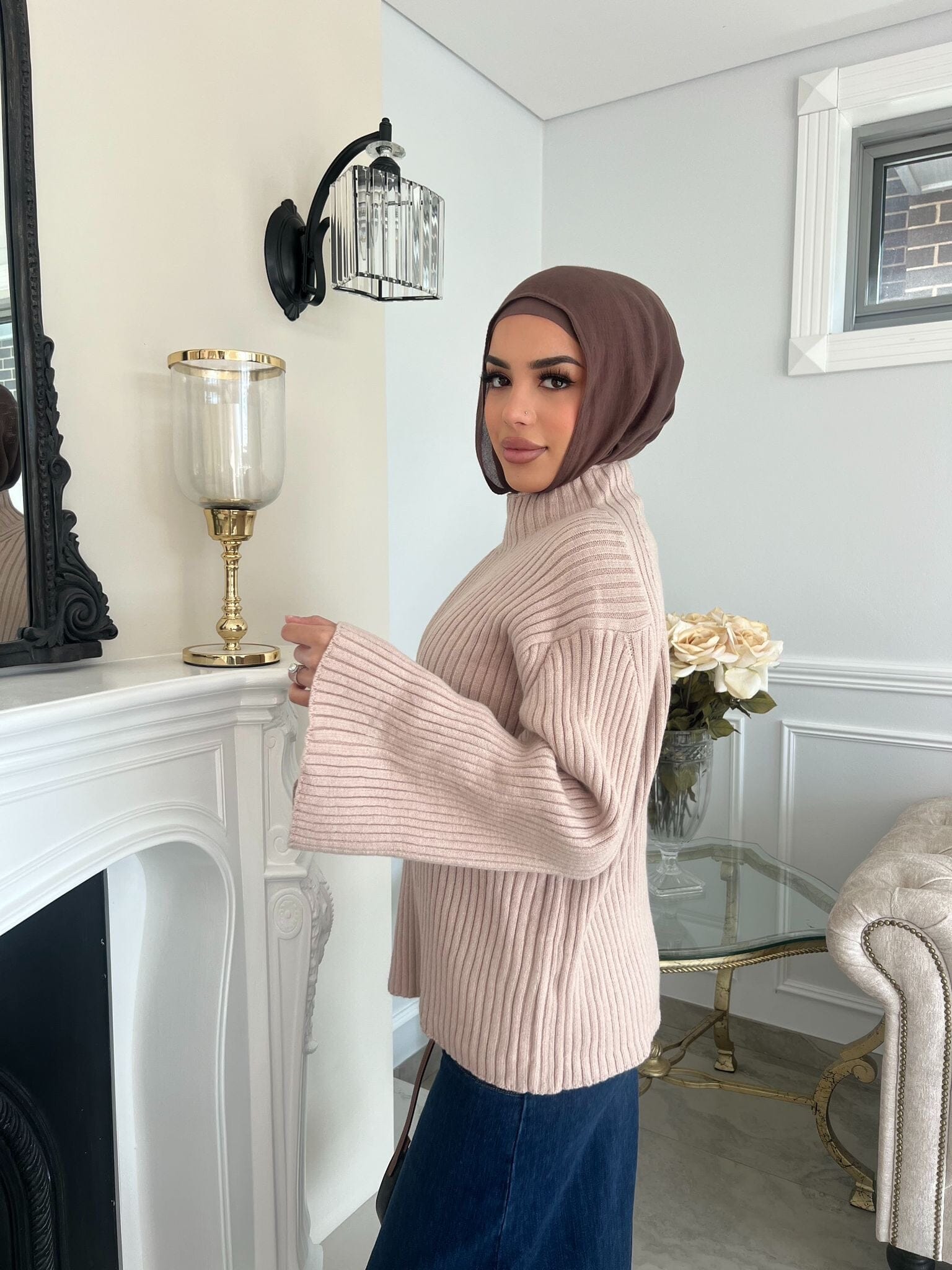 Plain Belle Knit Jumper