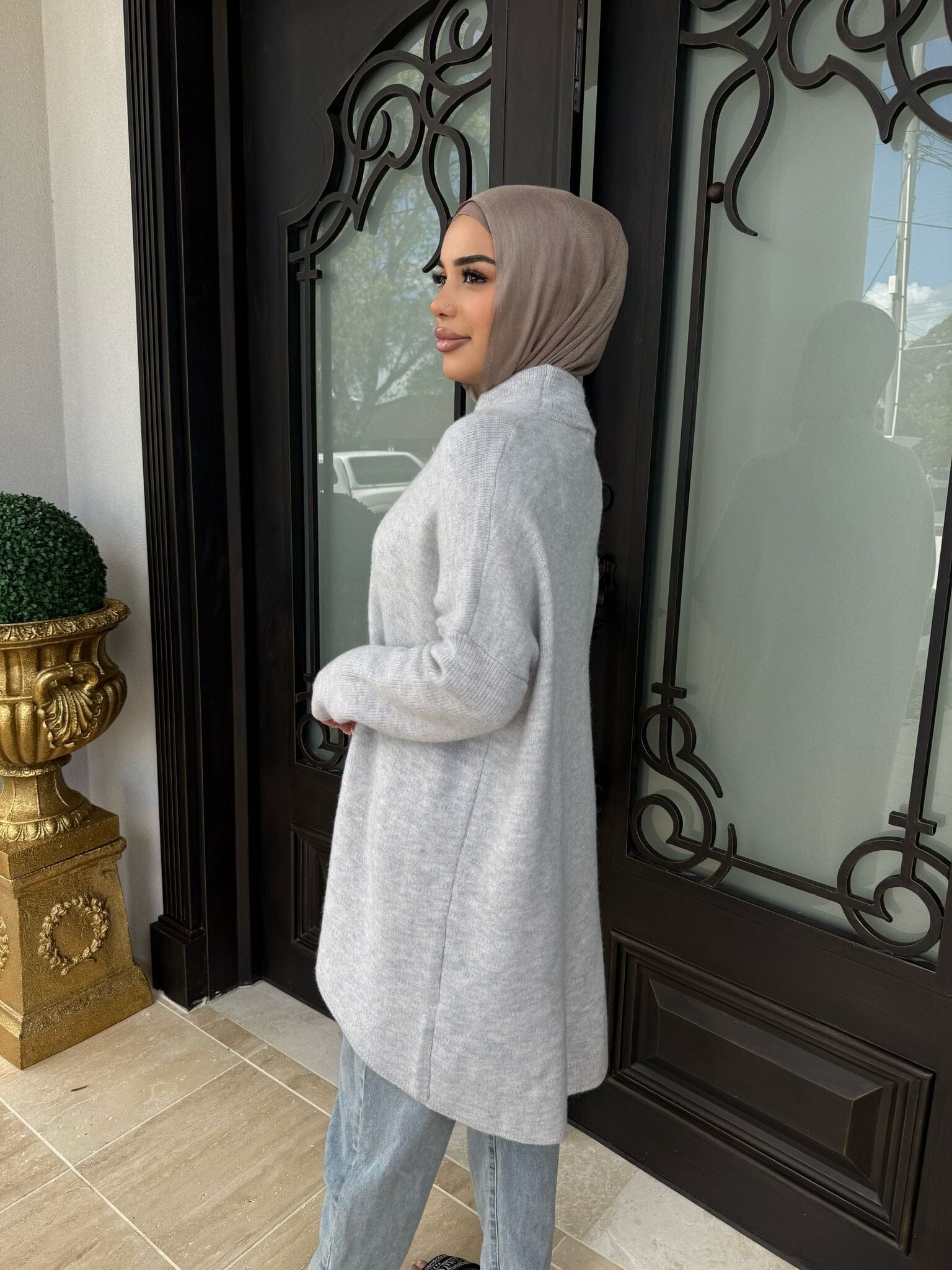 High Low Knit Jumper