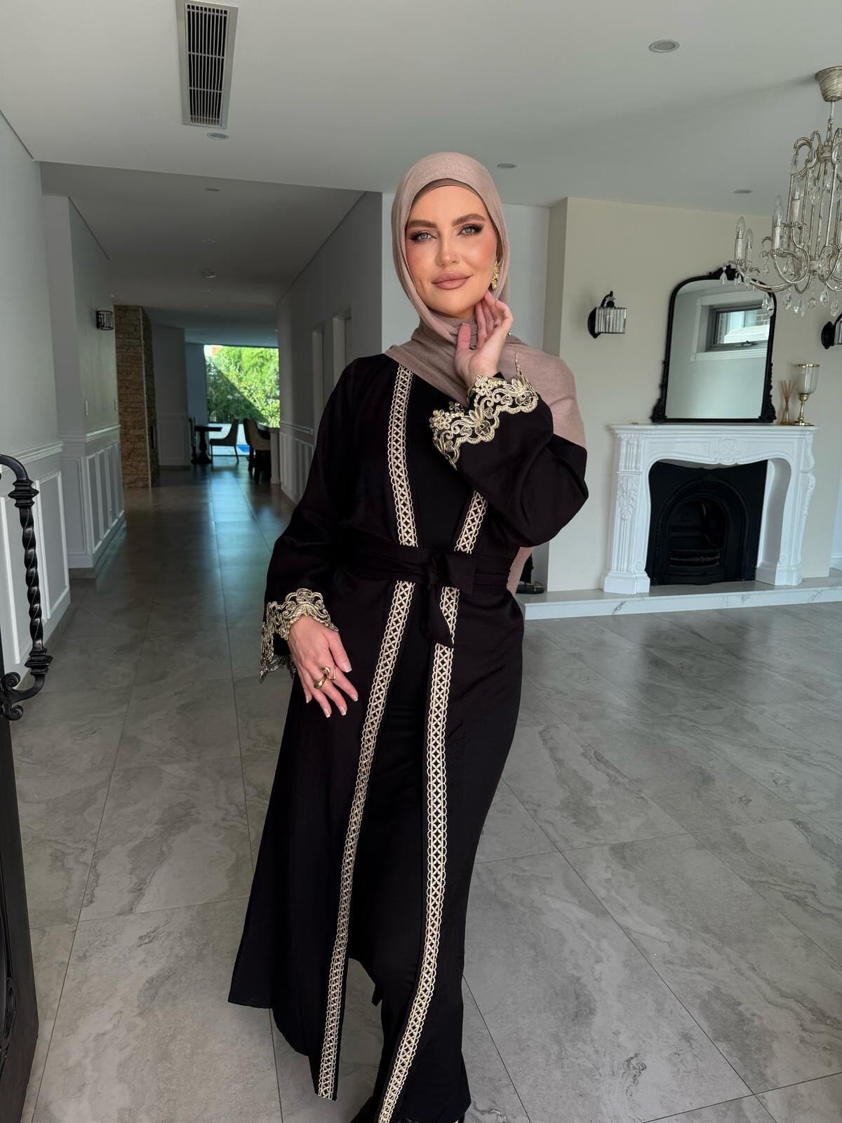 Lace Abaya