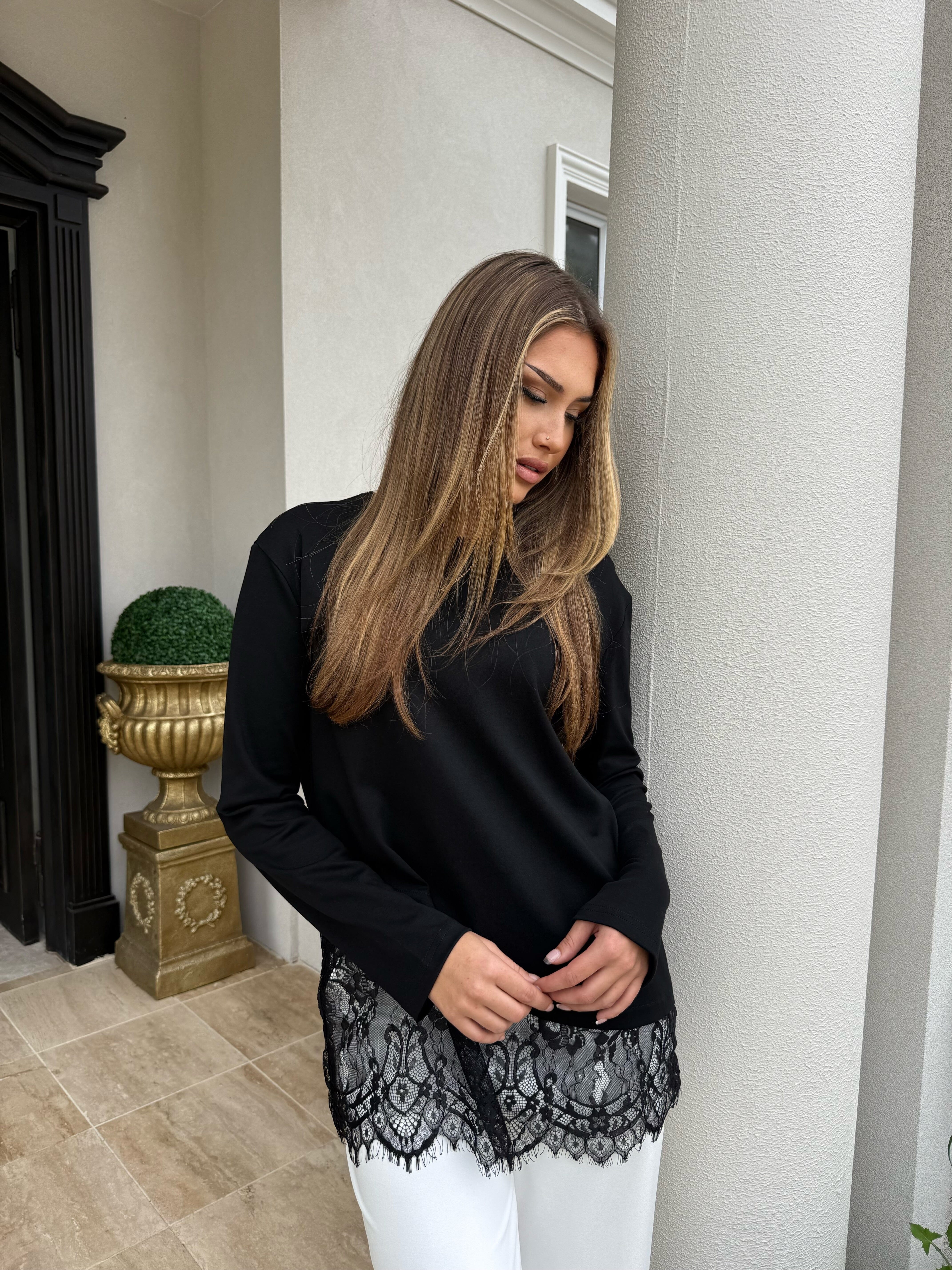 Lace Sports Top