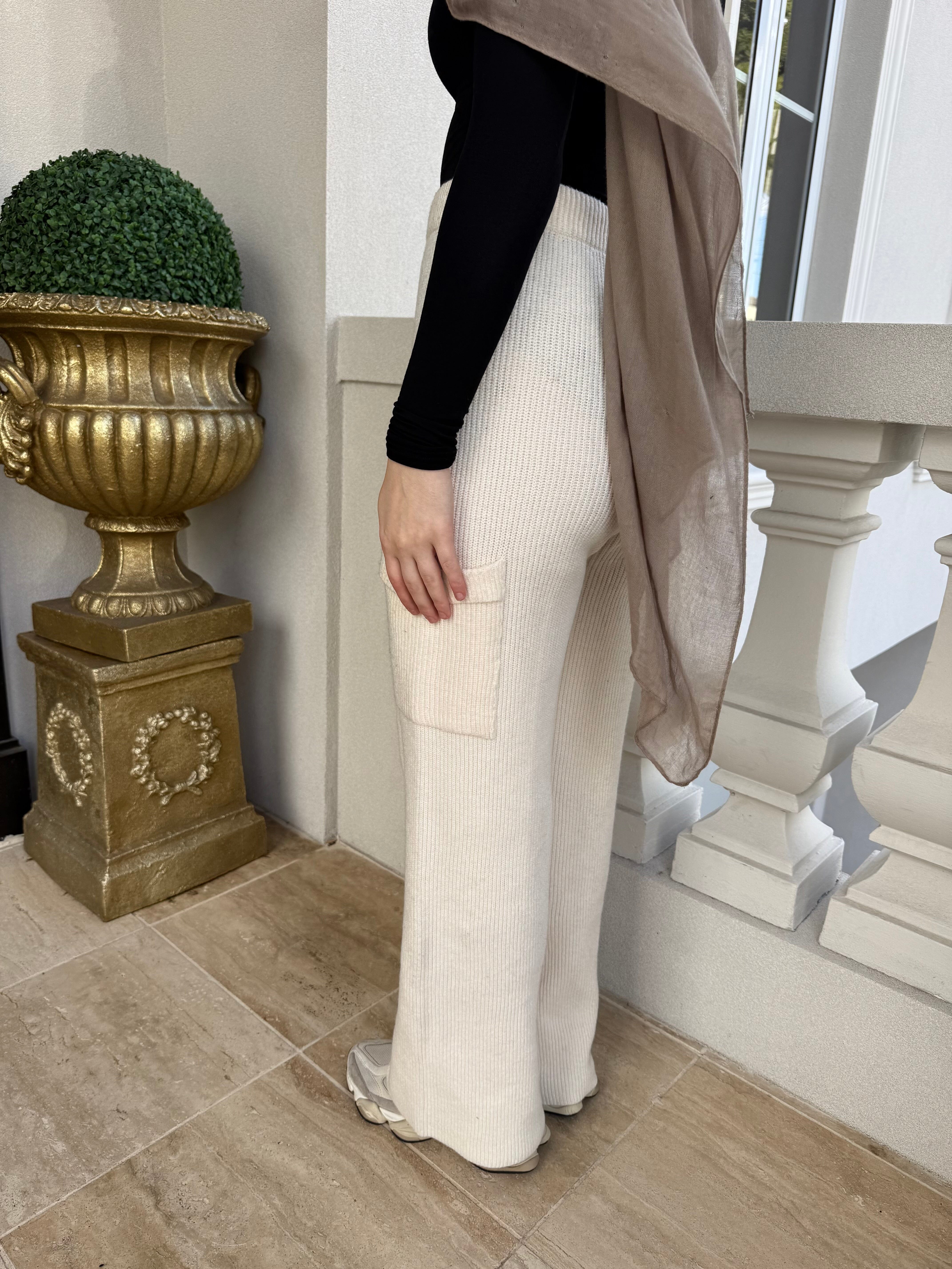 Ribbed Knit Pants