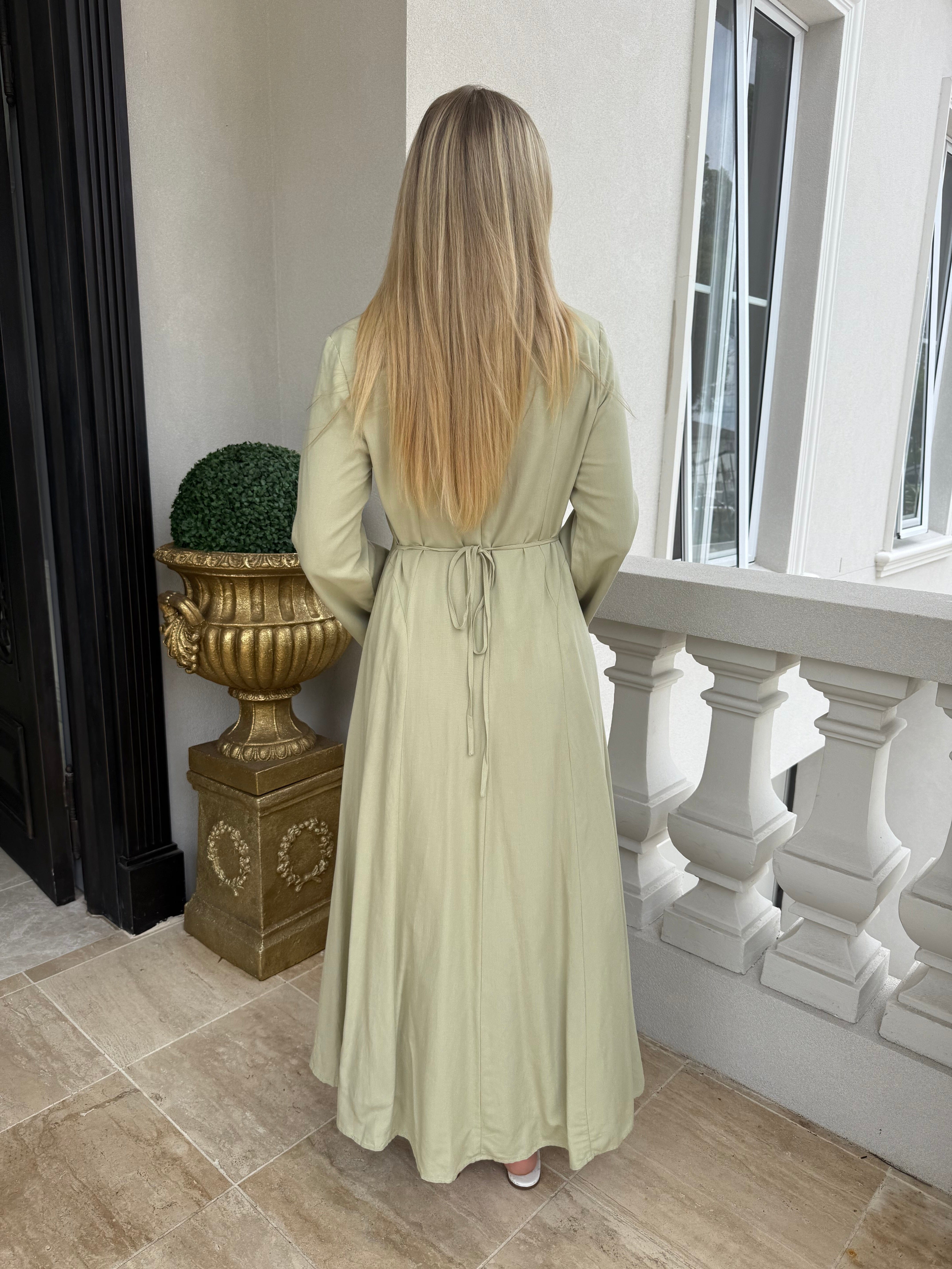 Aline Linen Dress