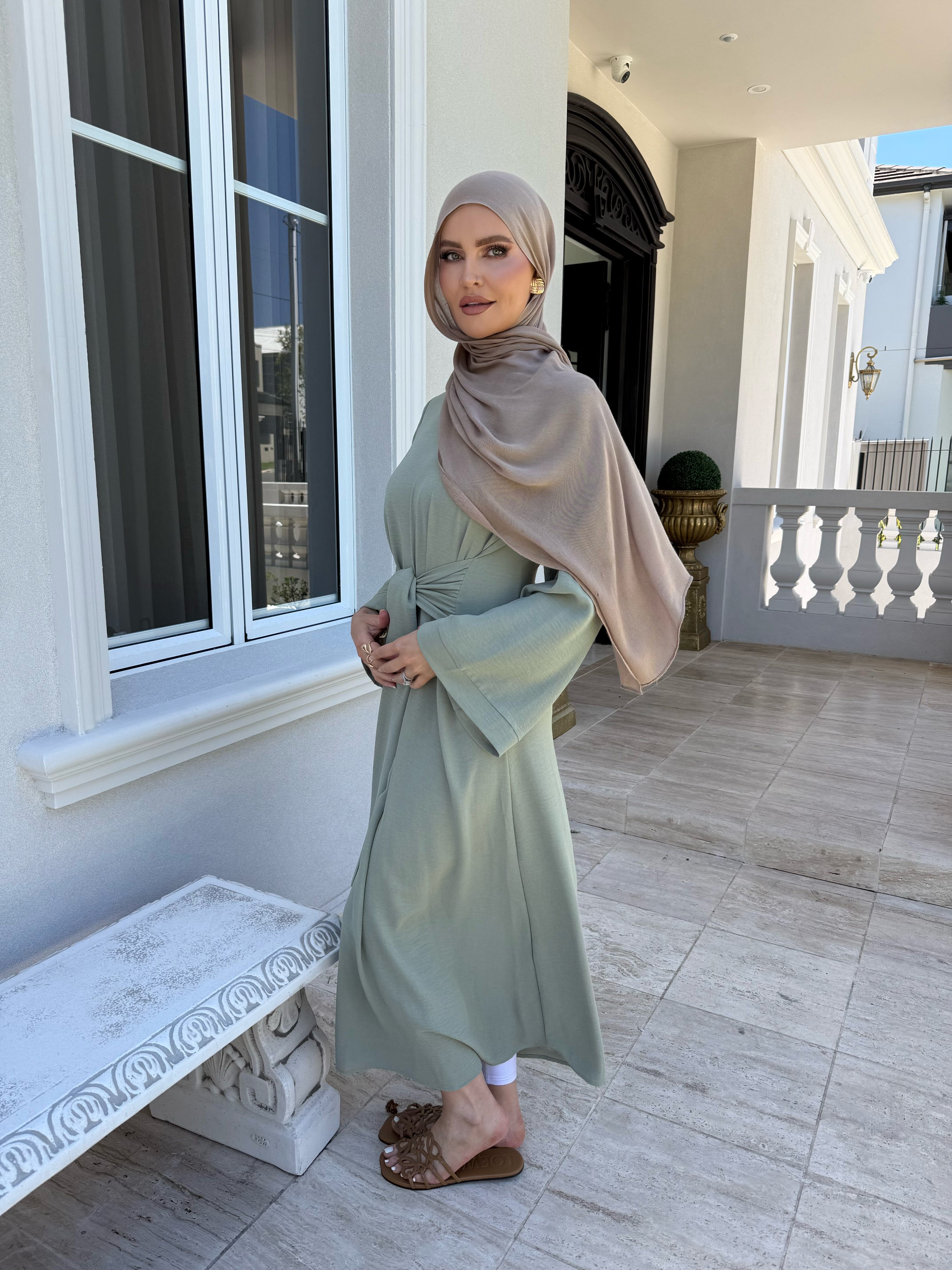 Tie Bow Maxi Dress