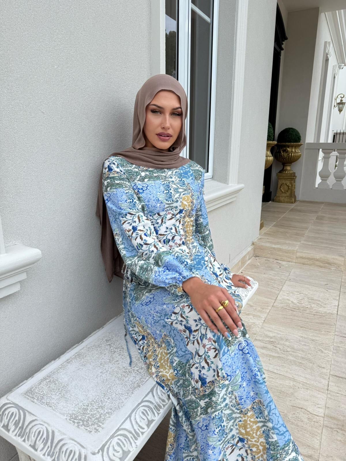 Blues Tie Dress