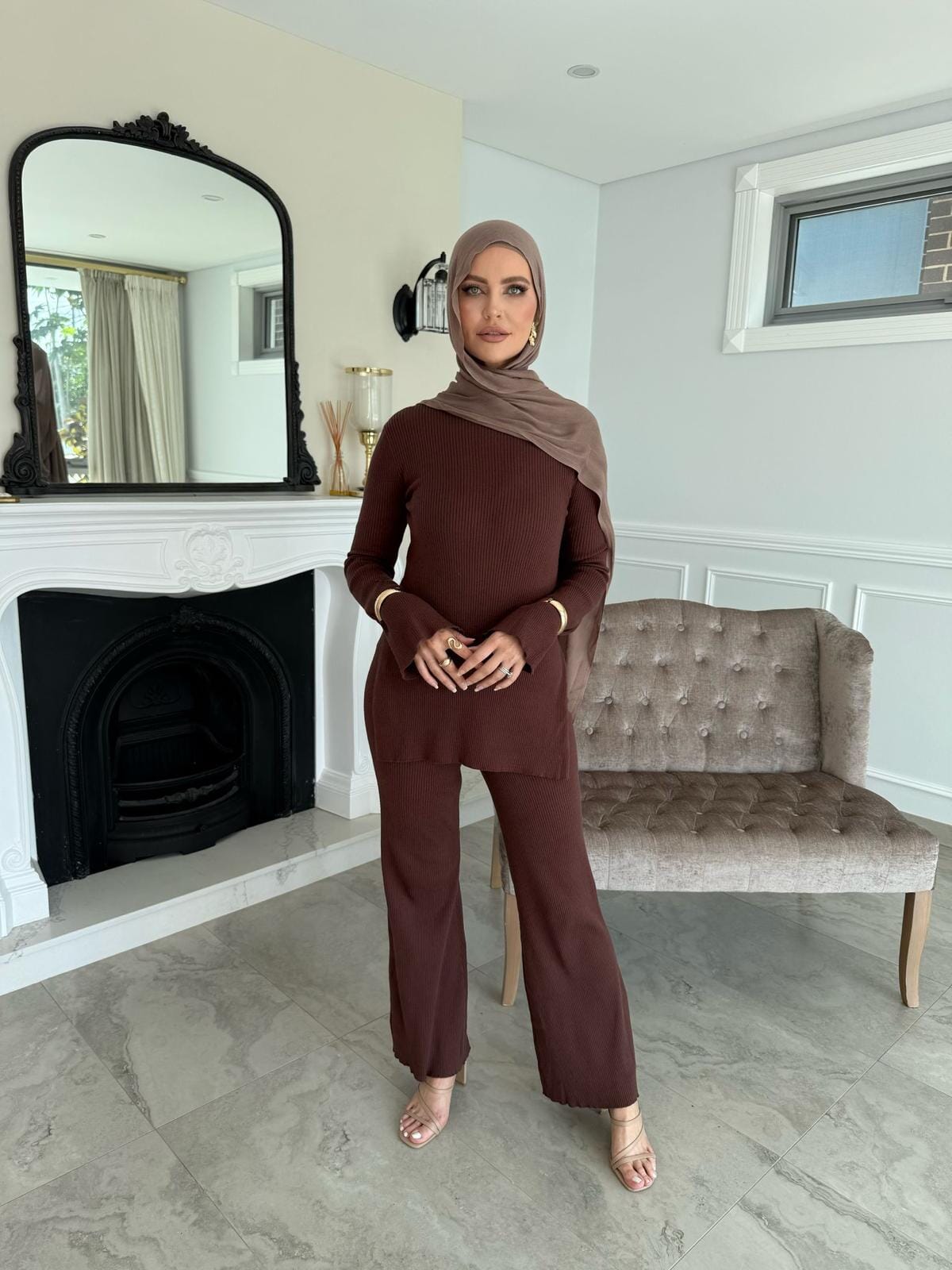 Belle Ribbed set