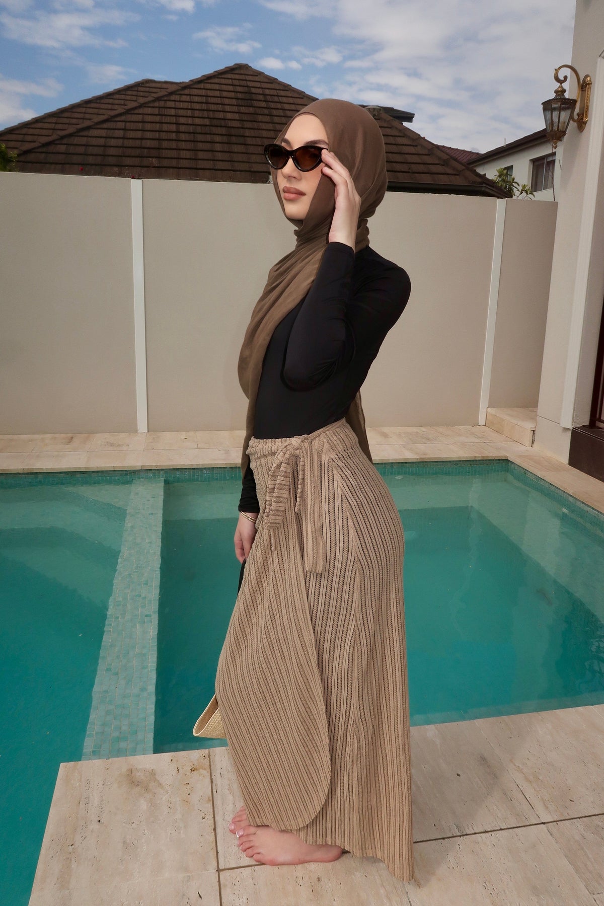 Crochet Plain Wrap Sarong