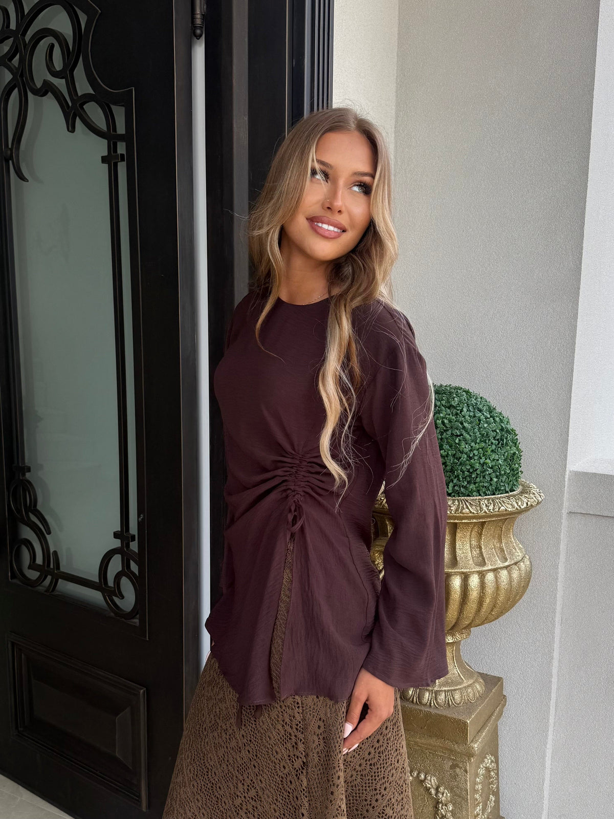Mimi Gathered Blouse