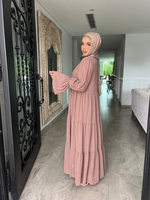 Chiffon Abaya Set